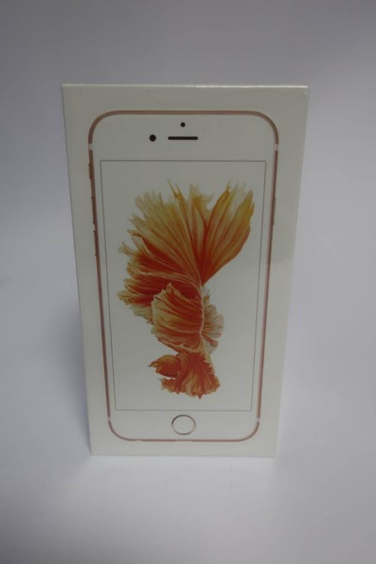 A boxed as new iPhone 6S 16GB model A1688 in rose gold (IMEI; 353311076327406).