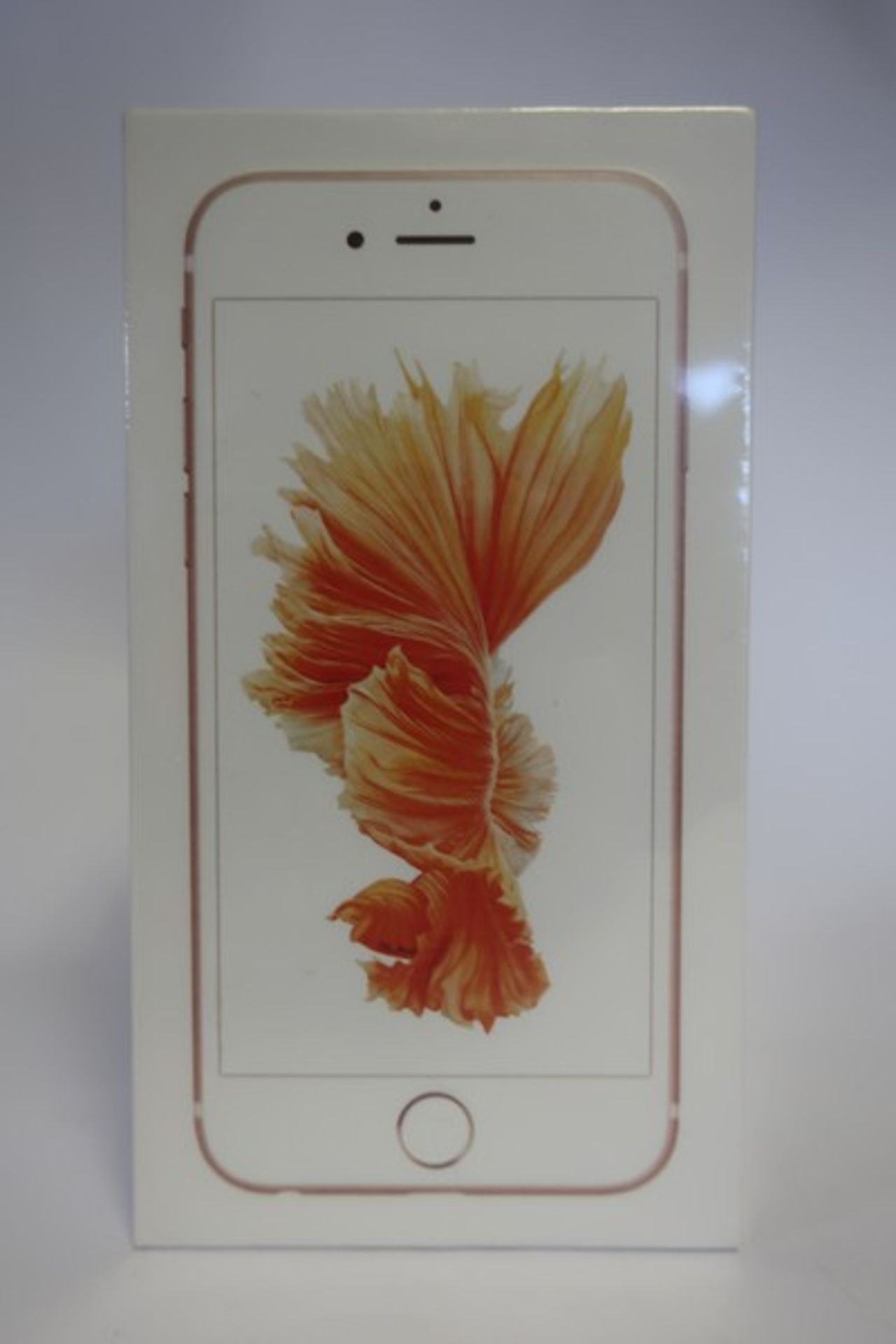 A boxed as new iPhone 6S 64GB model A1688 in Rose Gold (IMEI; 358563075359047).