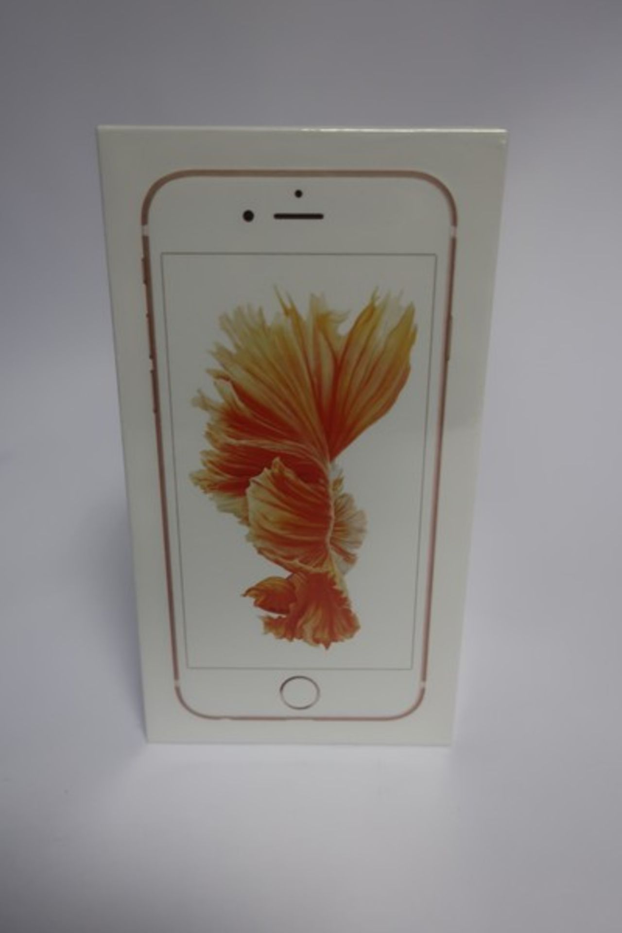 A boxed as new iPhone 6S 16GB model A1688 in rose gold (IMEI; 355421077692118).