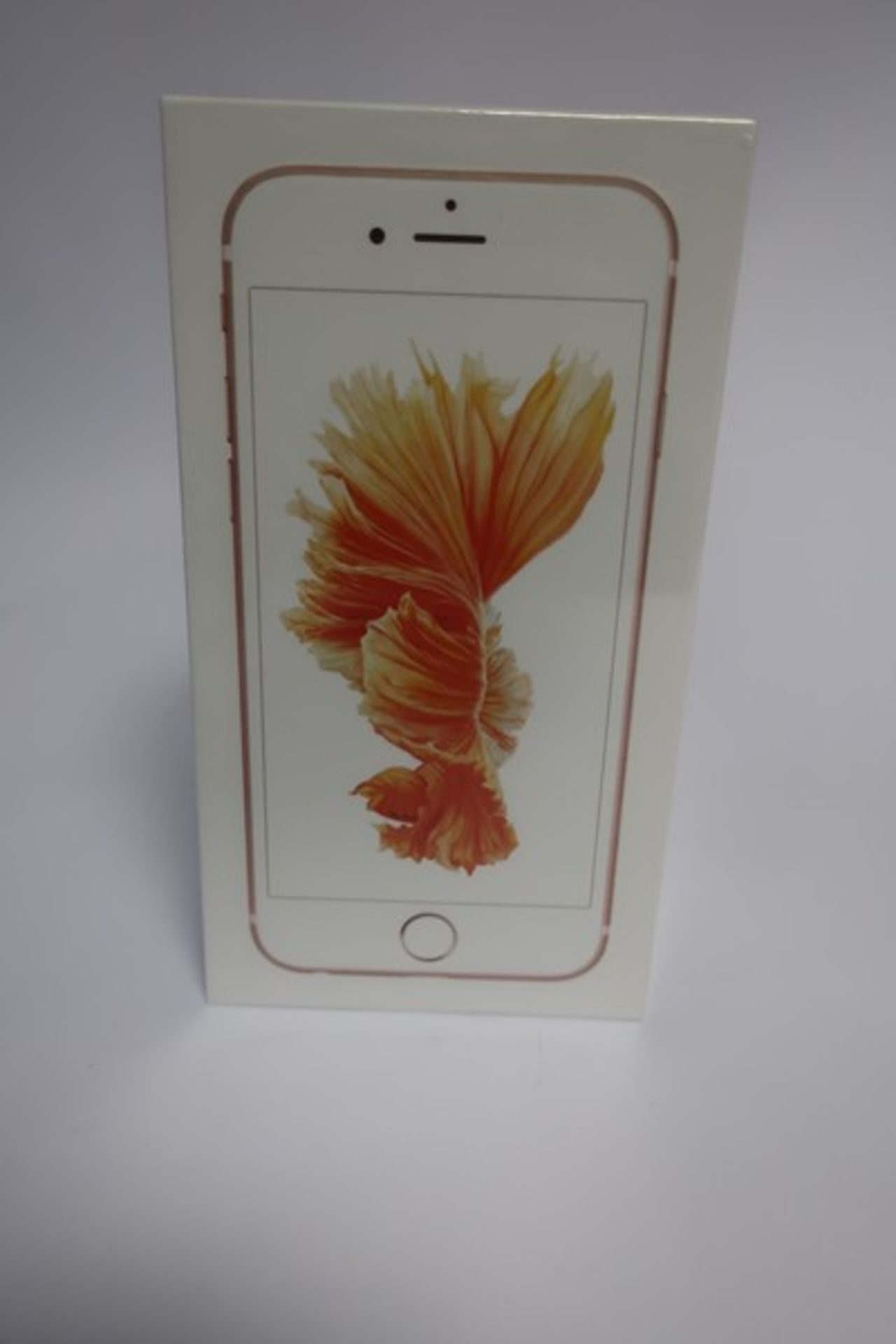 A boxed as new iPhone 6S 16GB model A1688 in rose gold (IMEI; 355413071248922).