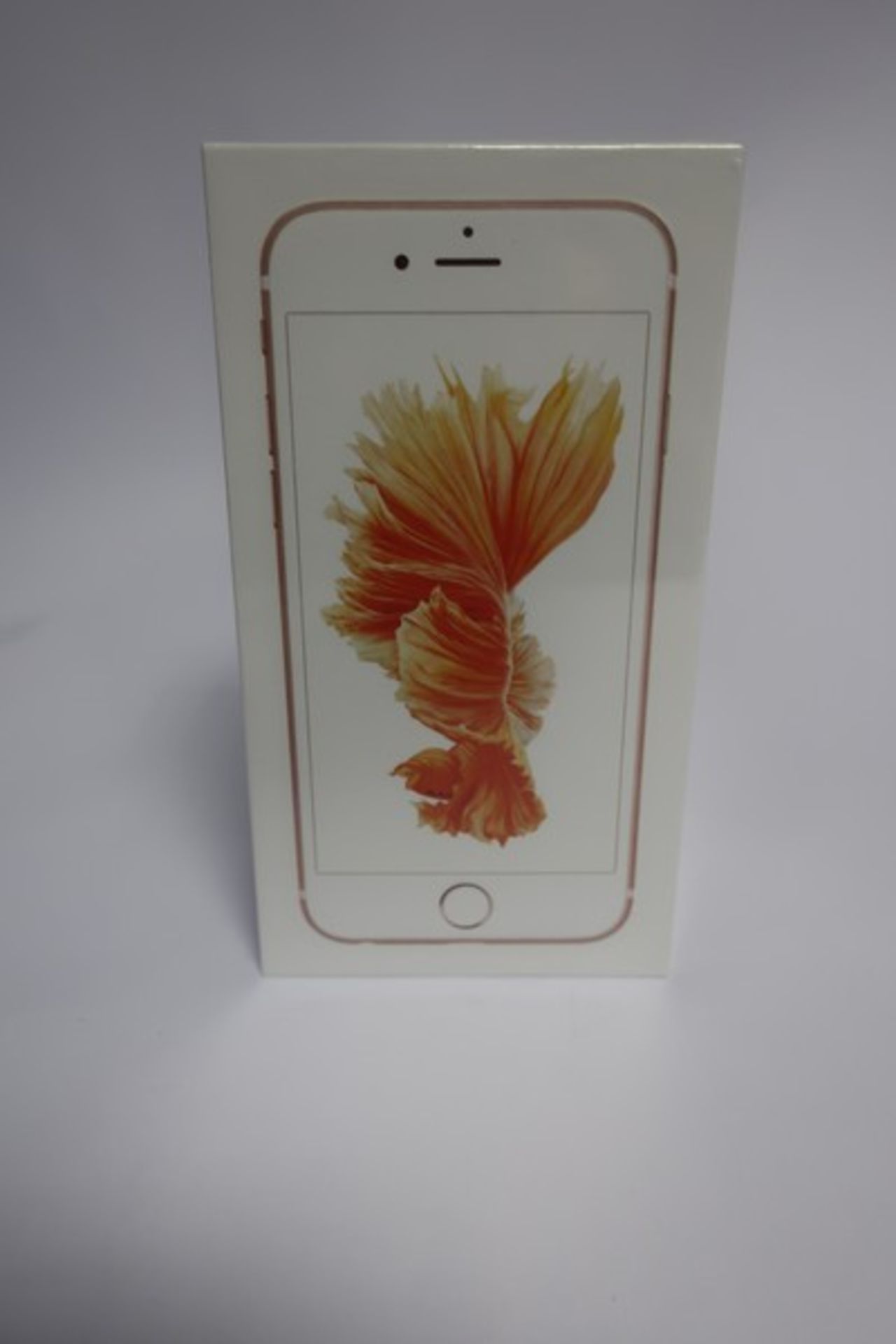 A boxed as new iPhone 6S 16GB model A1688 in rose gold (IMEI; 355432077729016).