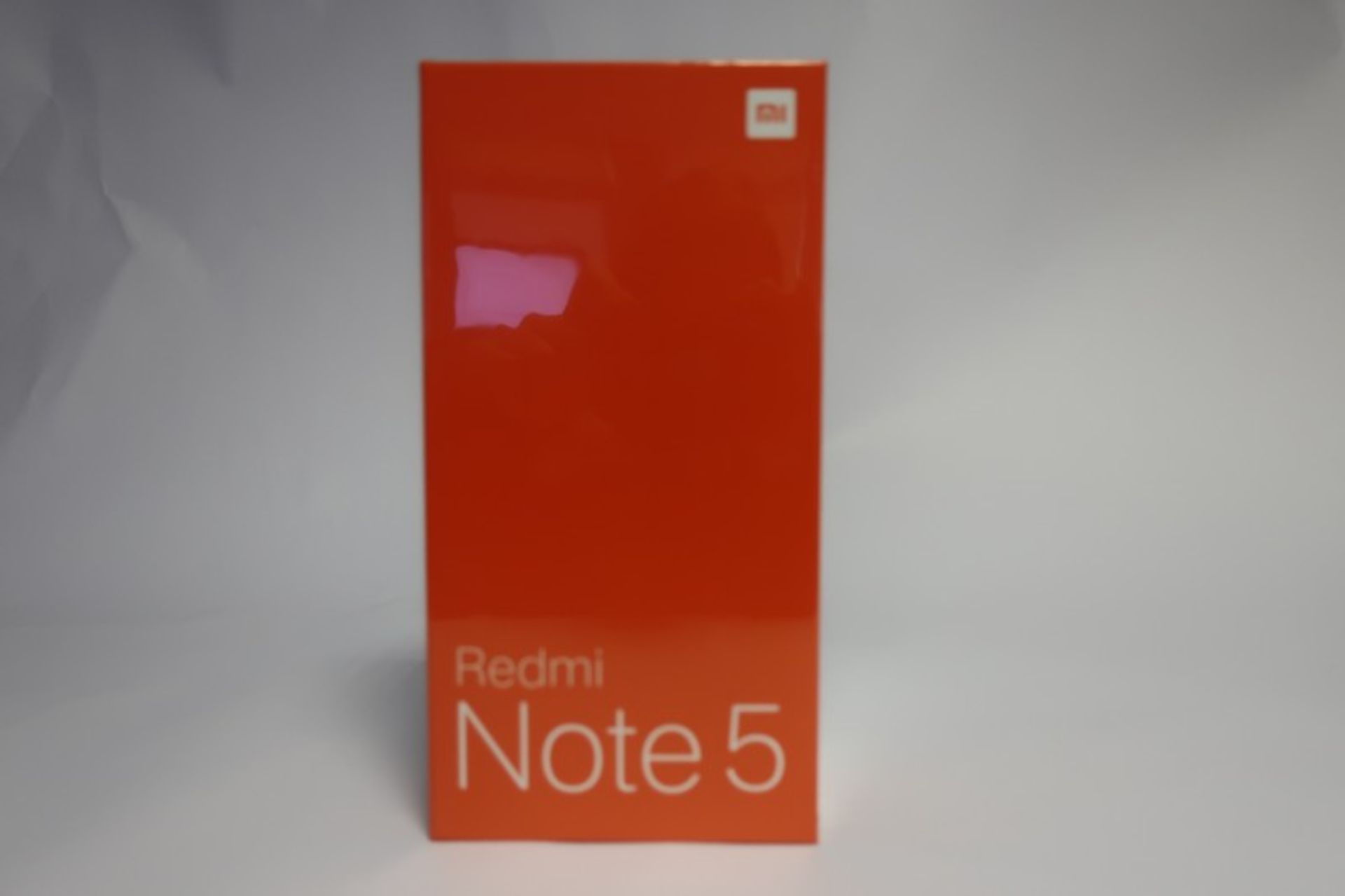 A boxed as new Xiaomi Redmi Note 5 Global Version 64GB dual sim phone (IMEI 1; 867195030612436) with