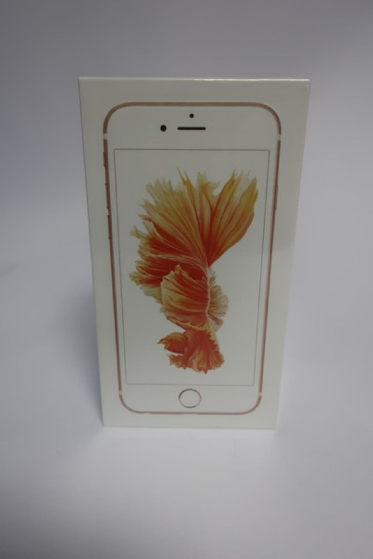 A boxed as new iPhone 6S 16GB model A1688 in rose gold (IMEI; 355696075598173).