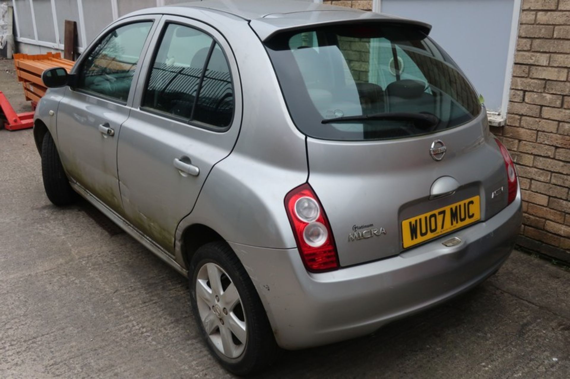 A 2007 Nissan Micra Activ five door hatchback, registration number WU07 MUC, 1240cc, petrol, manual, - Image 2 of 9