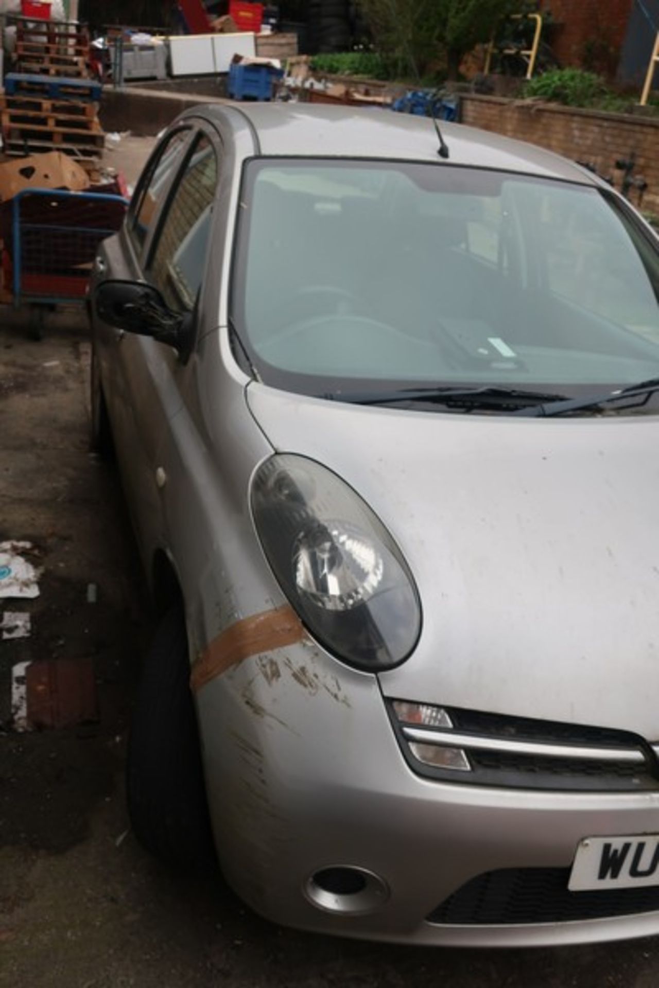 A 2007 Nissan Micra Activ five door hatchback, registration number WU07 MUC, 1240cc, petrol, manual, - Image 4 of 9