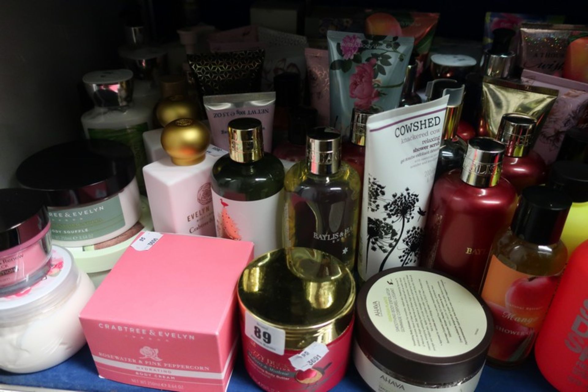 Assorted as new toiletries to include Morris & Co, Bath & Bodyworks, Superdry, Ahava, Royal Jelly,