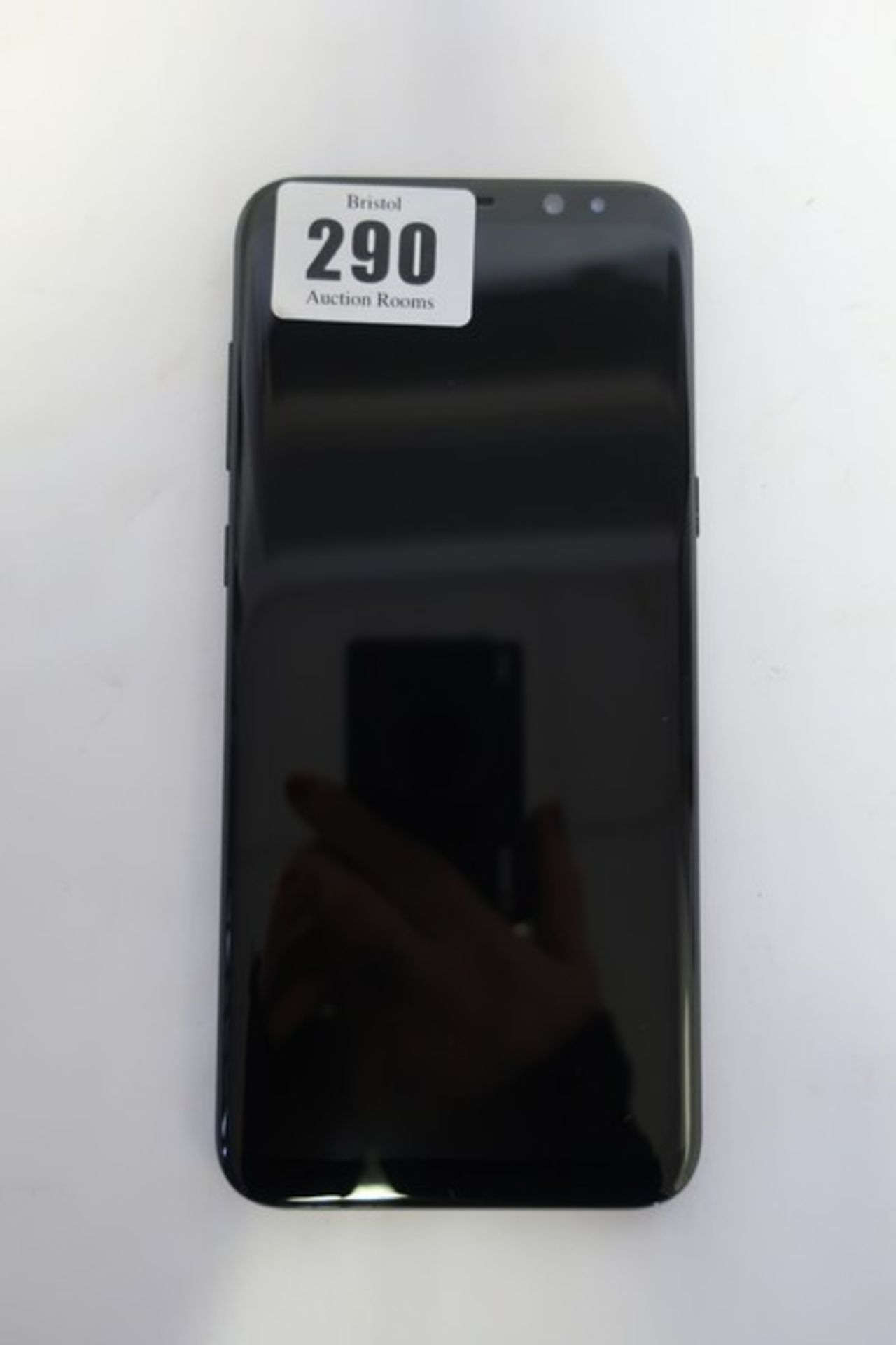 A Samsung Galaxy S8+ SM-G955F 64GB in Black (IMEI: 351558095321867) (FRP locked, sold for spares