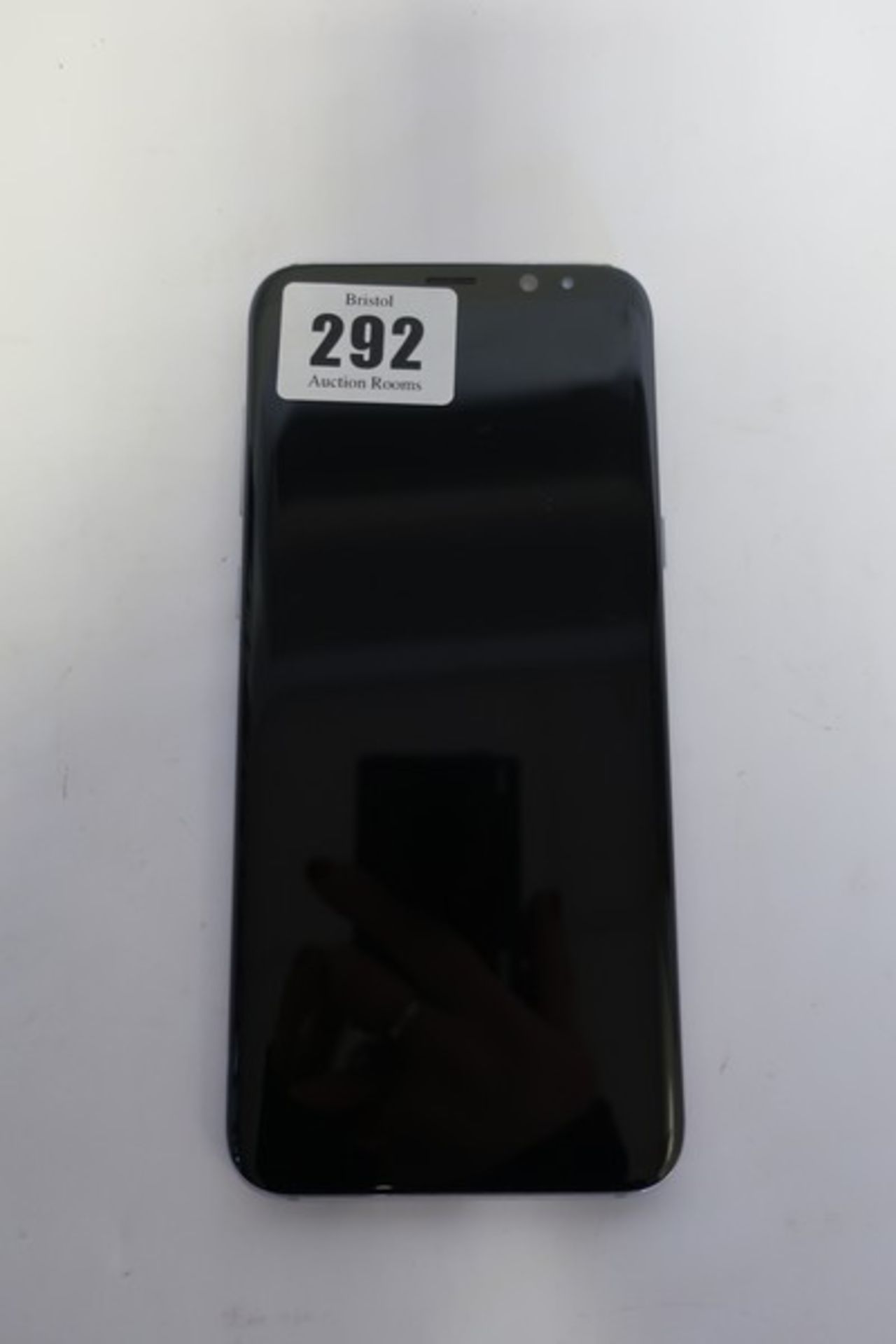 A Samsung Galaxy S8+ SM-G955F 64GB in Orchid Grey (IMEI: 351558091546335) (FRP locked, sold for