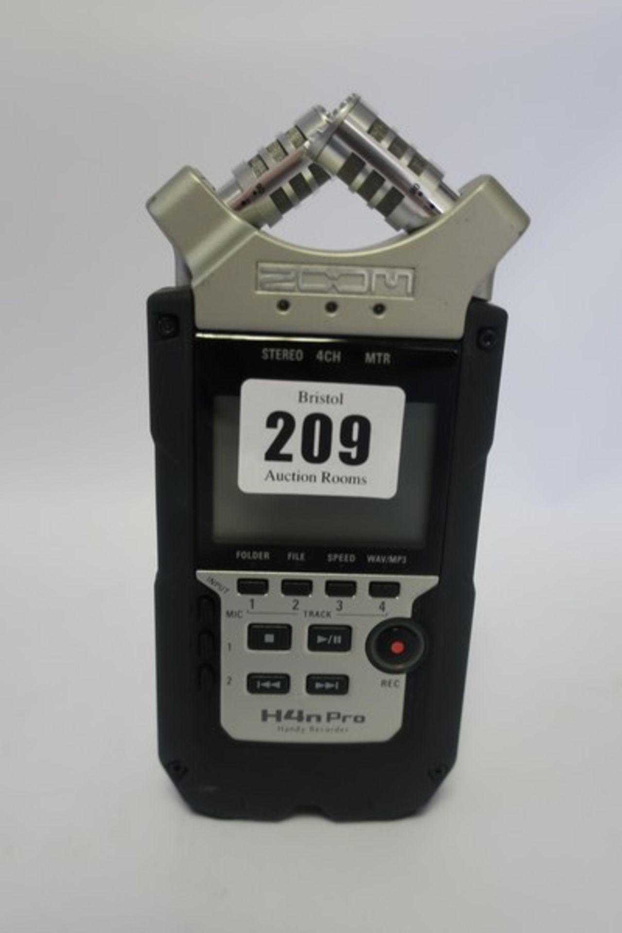 A Zoom H4N Pro Handy Recorder (Serial: B93093509).