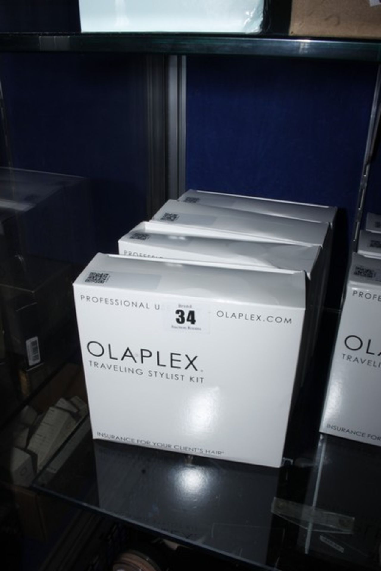 Four as new Opaplex traviling stylist kits professional use.
