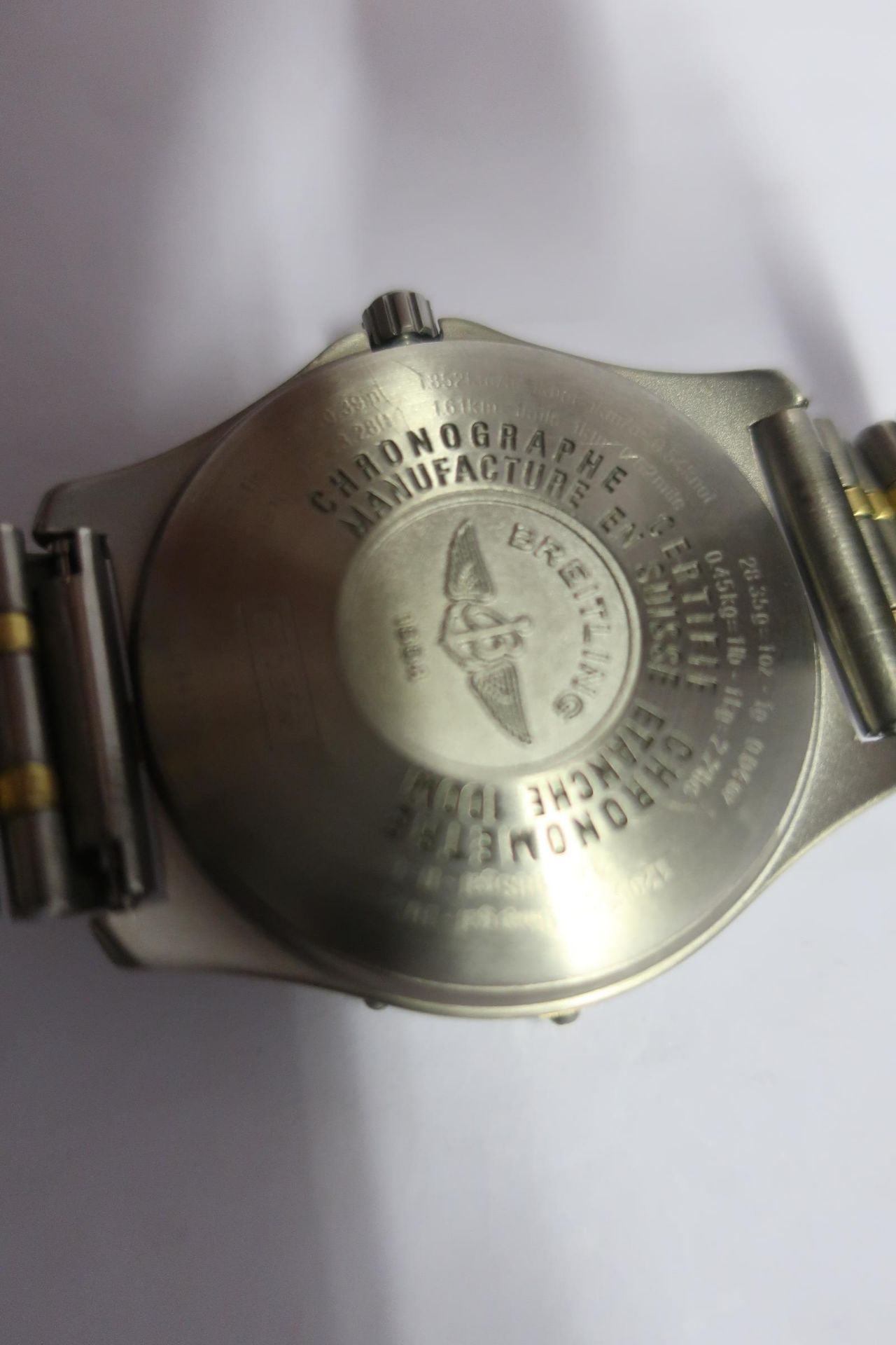 One man's pre-owned Breitling Aerospace chronometer quartz watch (Recently repaired/serviced). - Image 3 of 4