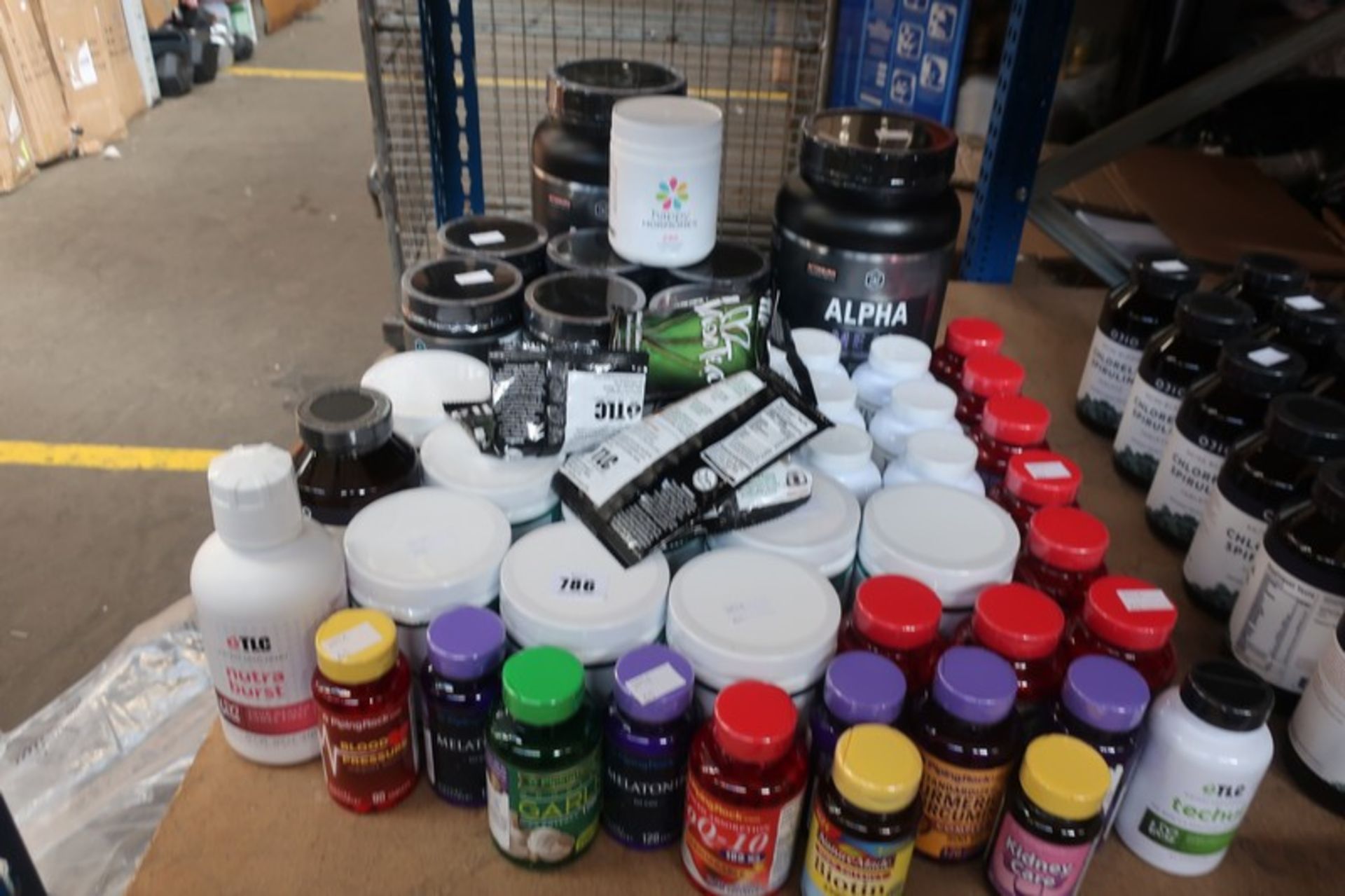 A quantity of health and fitness supplements to include Ojio MSM capsule and Science Based Green