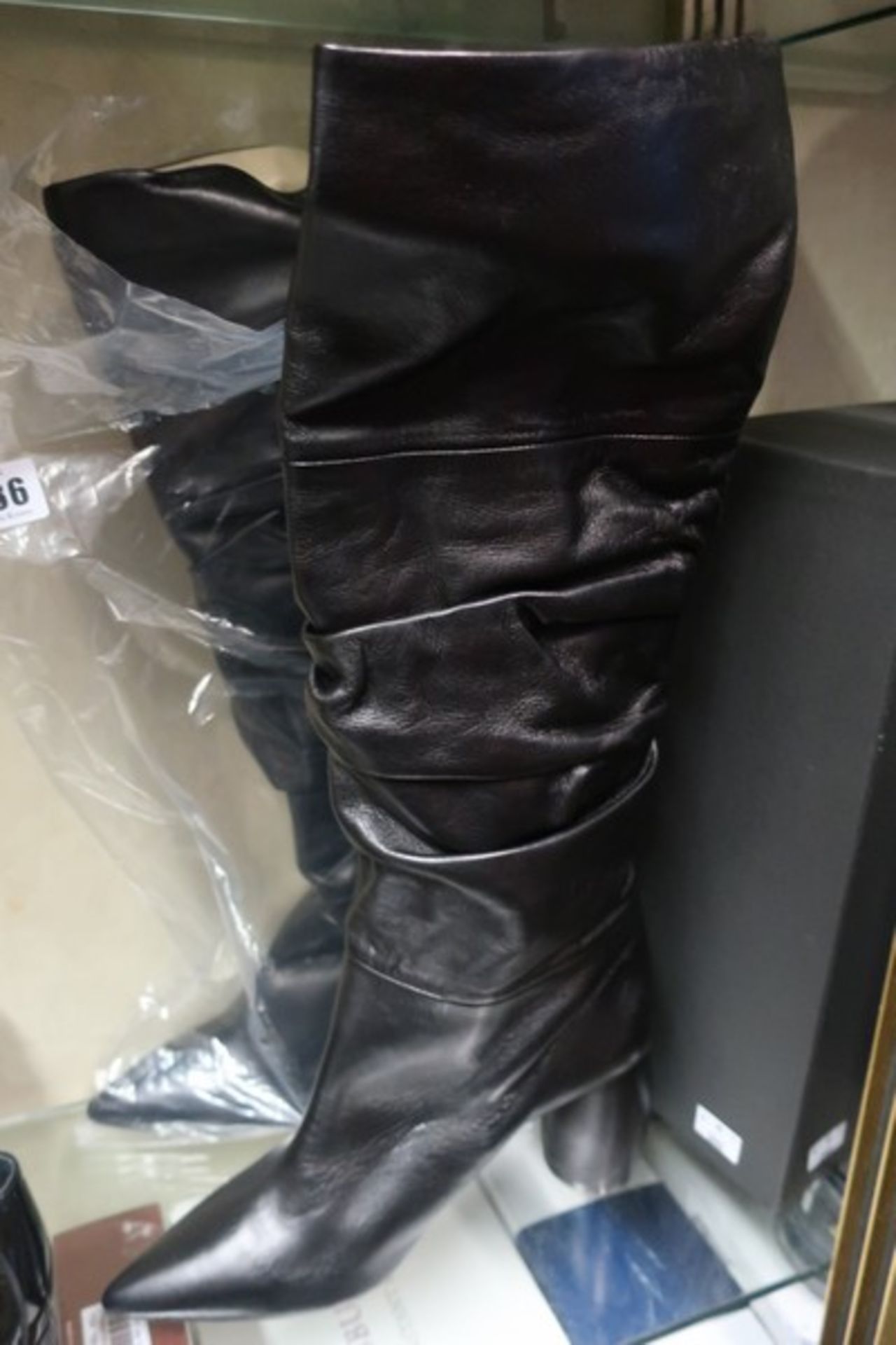 A pair of as new Lena Erziak Charly boots on black (EU 41 - No box).