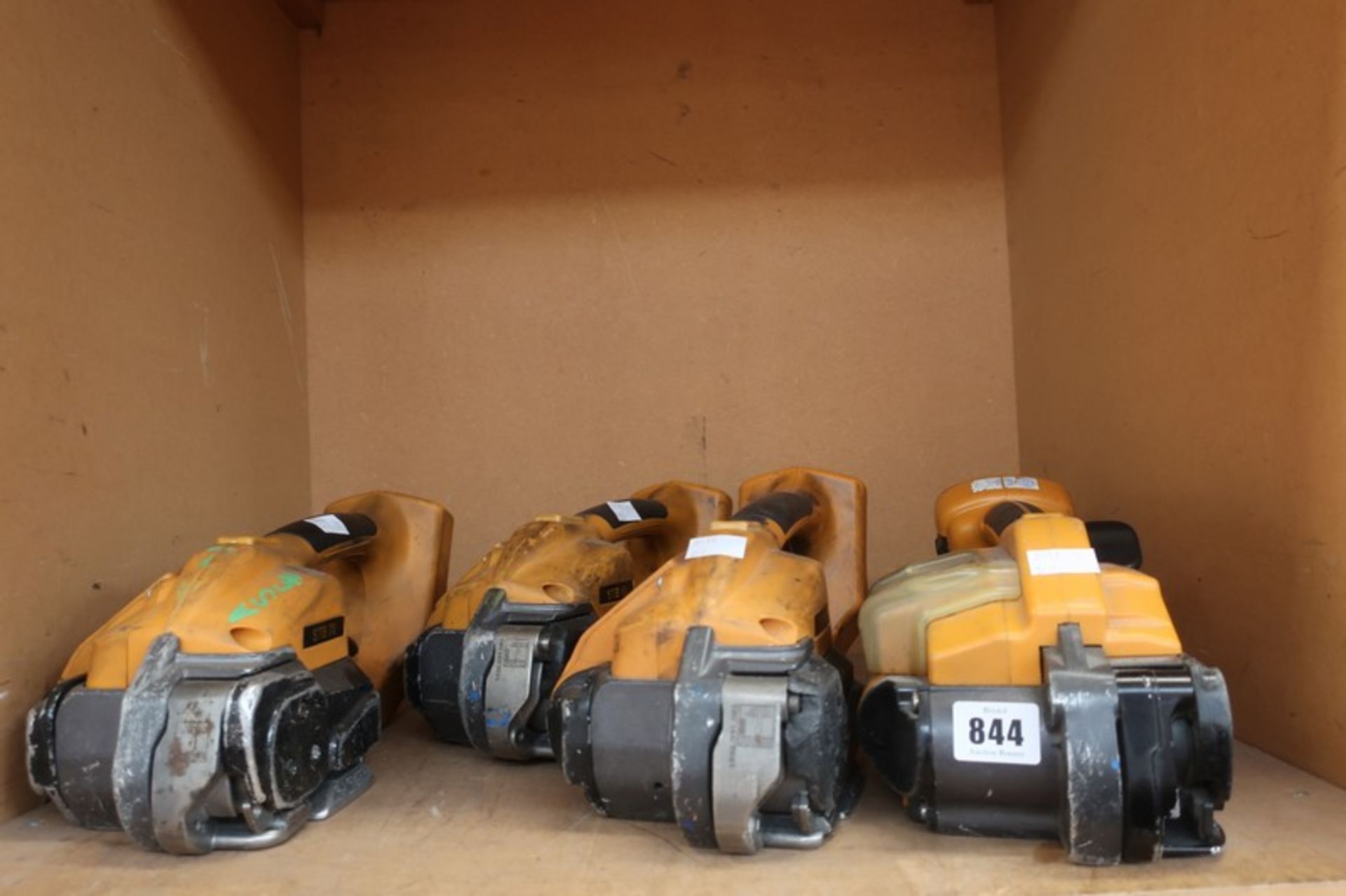 Four pre-owned Strapex banding tools to include models STB61, STB68 and STB70.