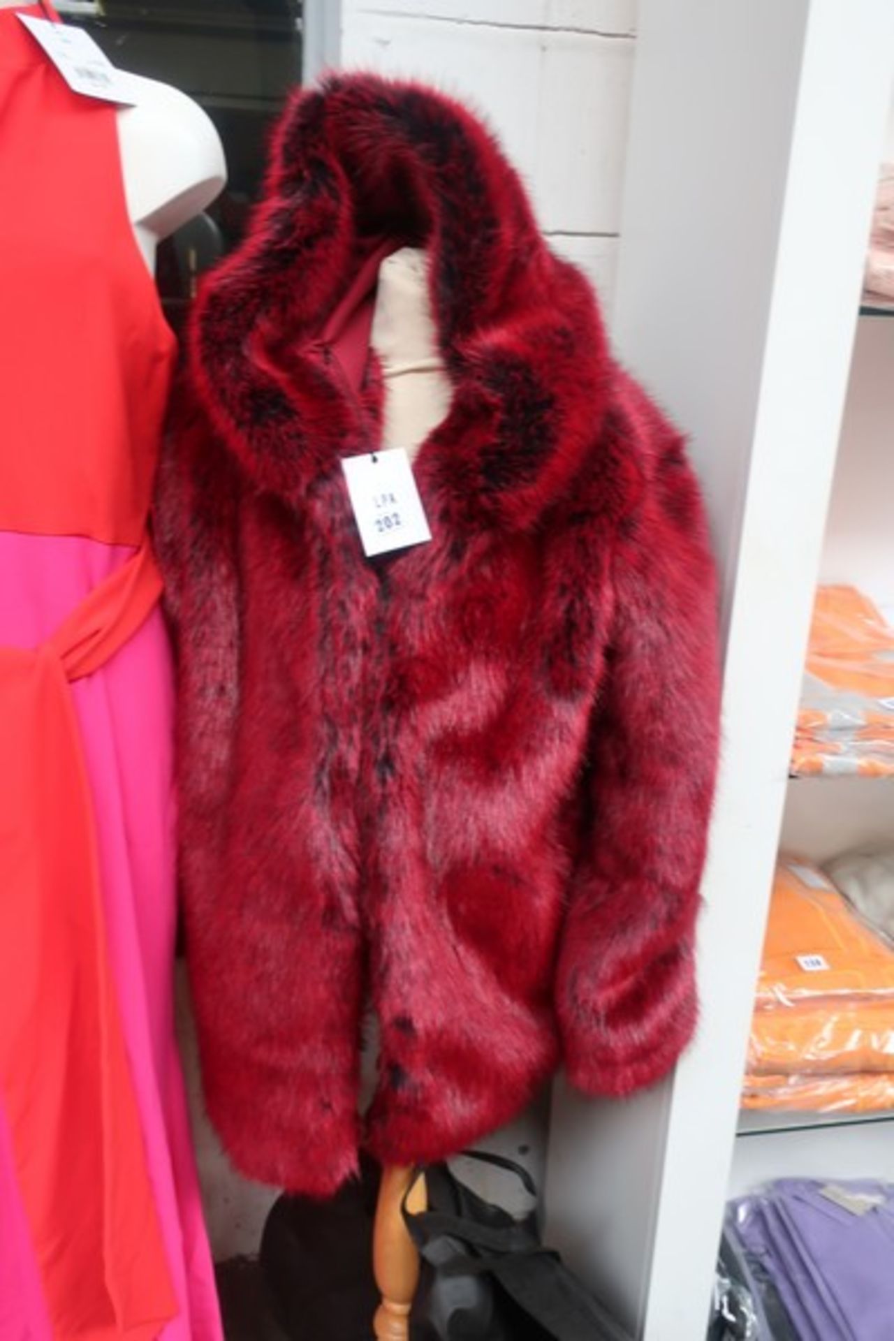 An as new LPA Faux Fur Coat 84 (M).