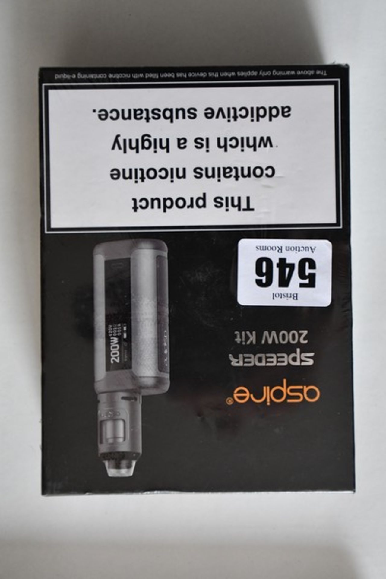 Four boxed as new Aspire Speeder 200W Vape Kits (Boxes sealed) (Over 18's only).