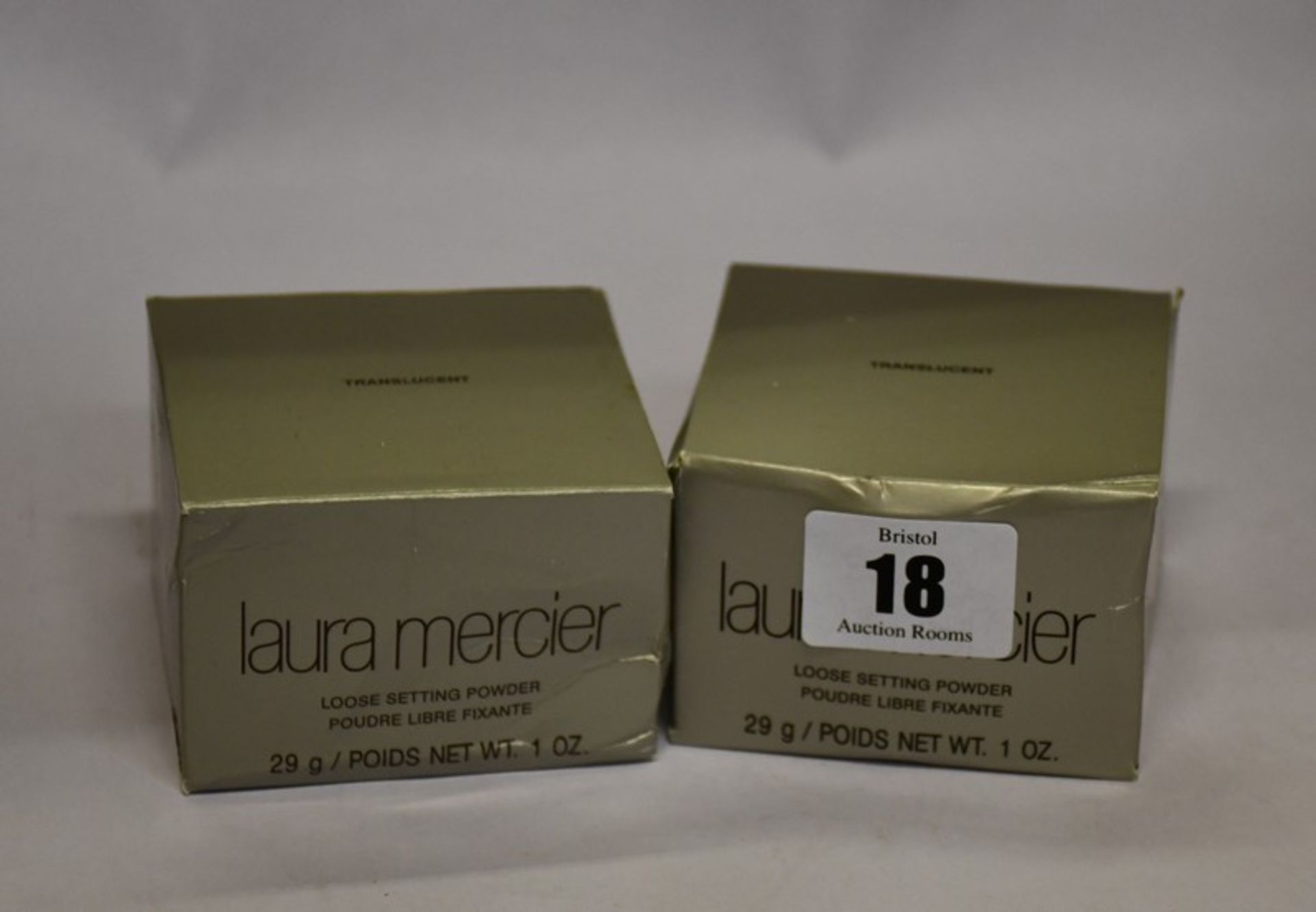 Six boxed as new Laura Mercier Translucent loose setting powders (29g).