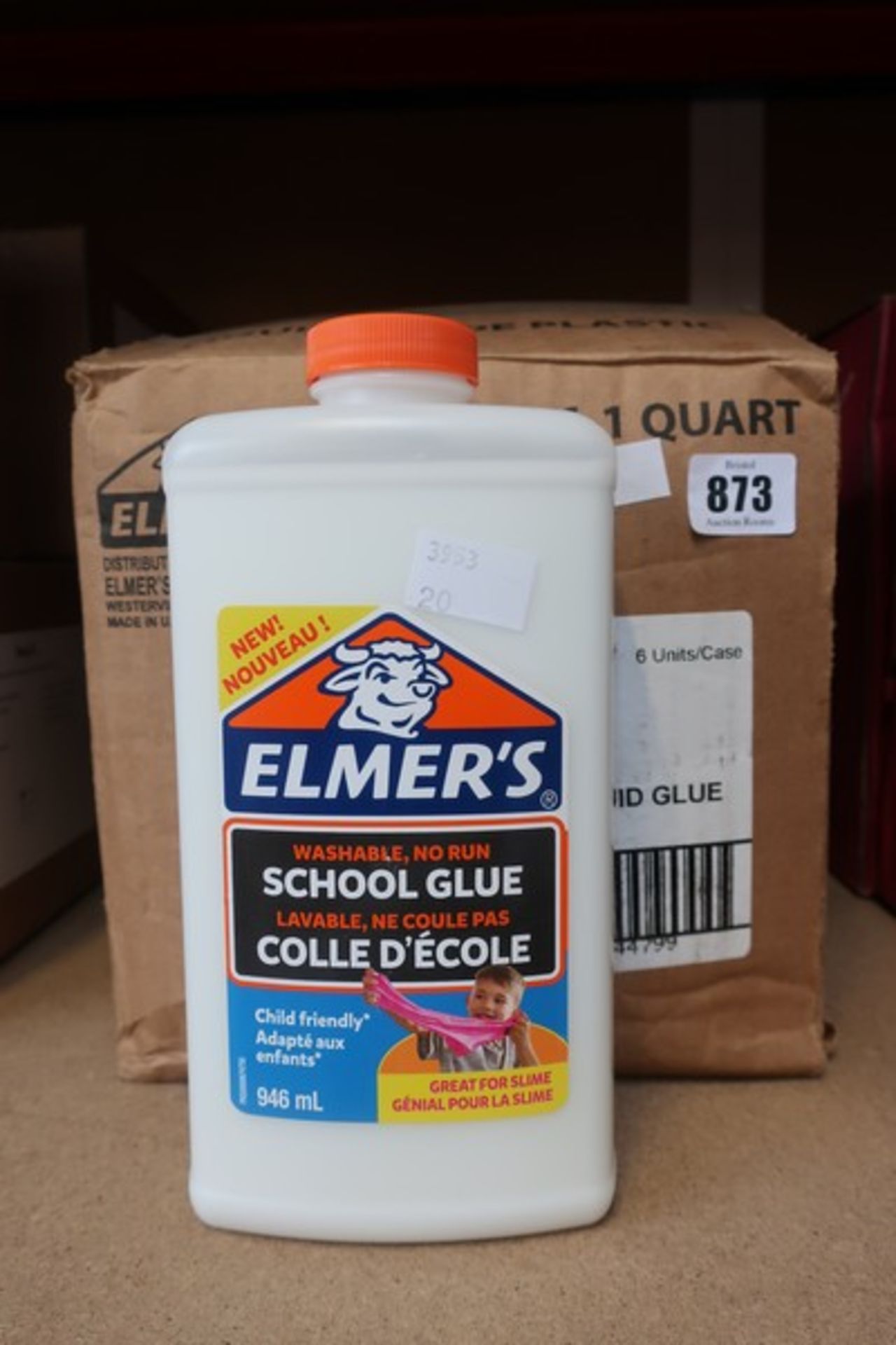 Twelve as new Elmer's washable, no run school glue (946ml).