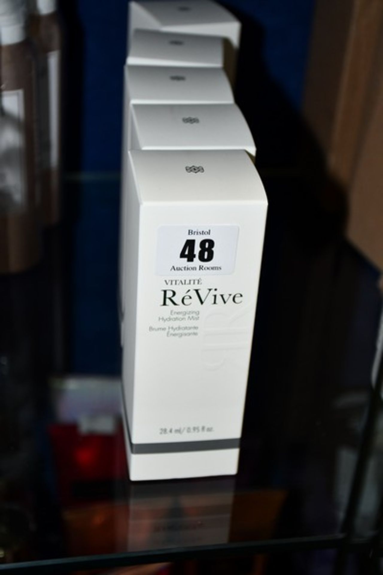 Five boxed as new Vitalite ReVive energizing hydration mist (28.4ml).