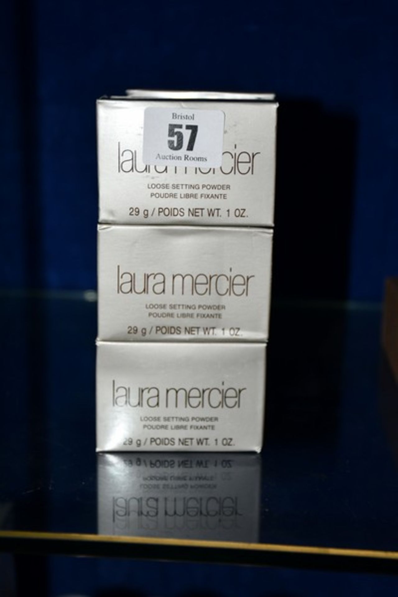 Six boxed as new Laura Mercier Translucent loose setting powders (29g).