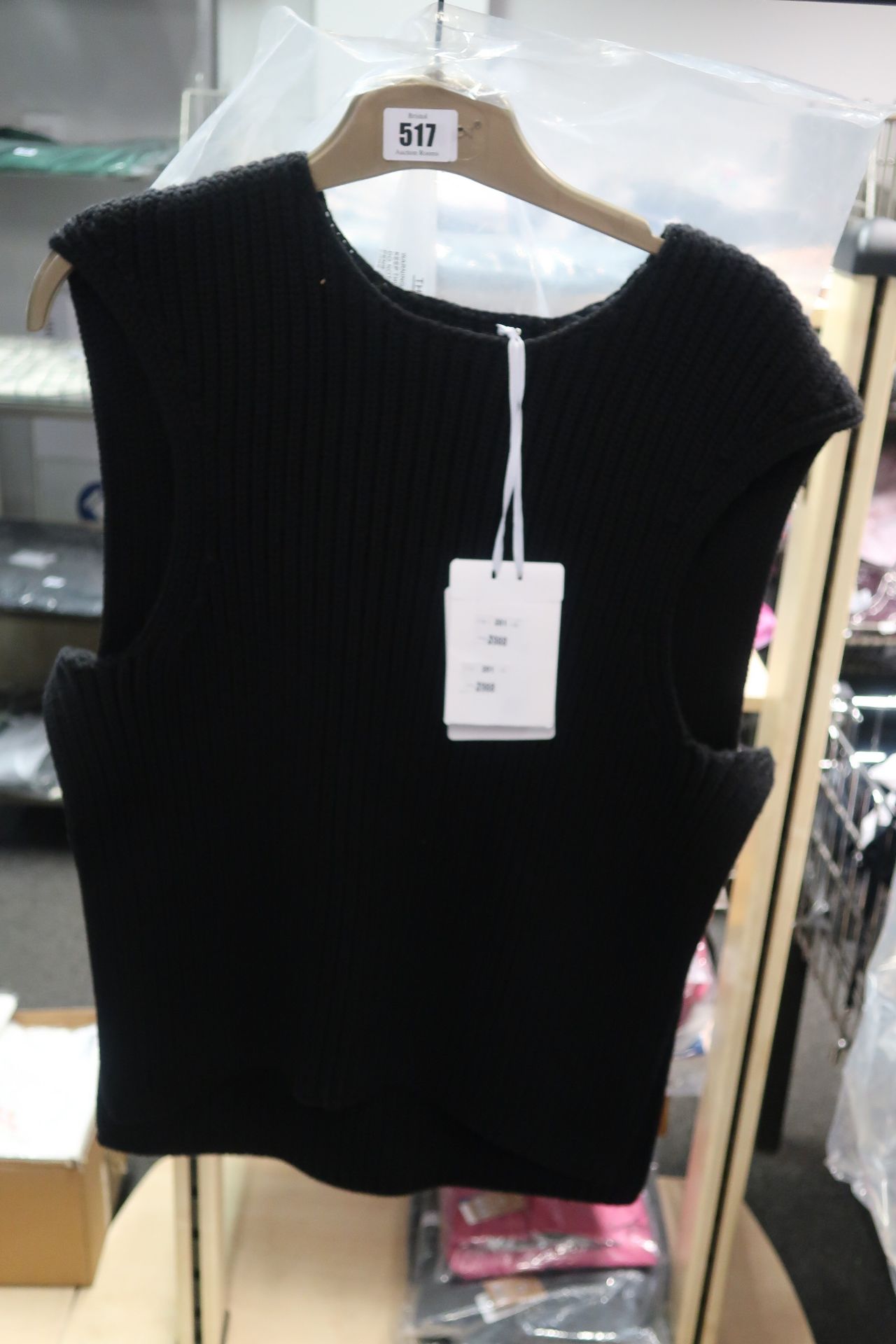 An as new Ports 1961 knitted top in black (Size OS?).