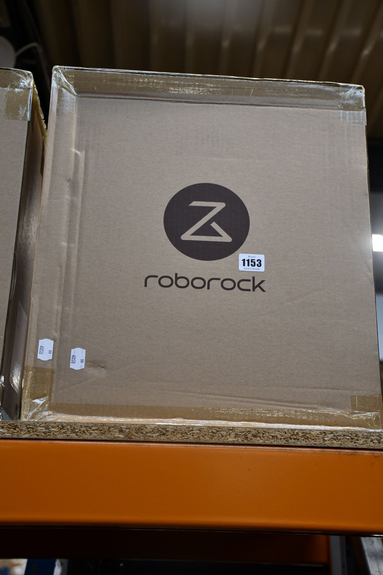 A boxed as new Roborock S502 robotic vacuum.