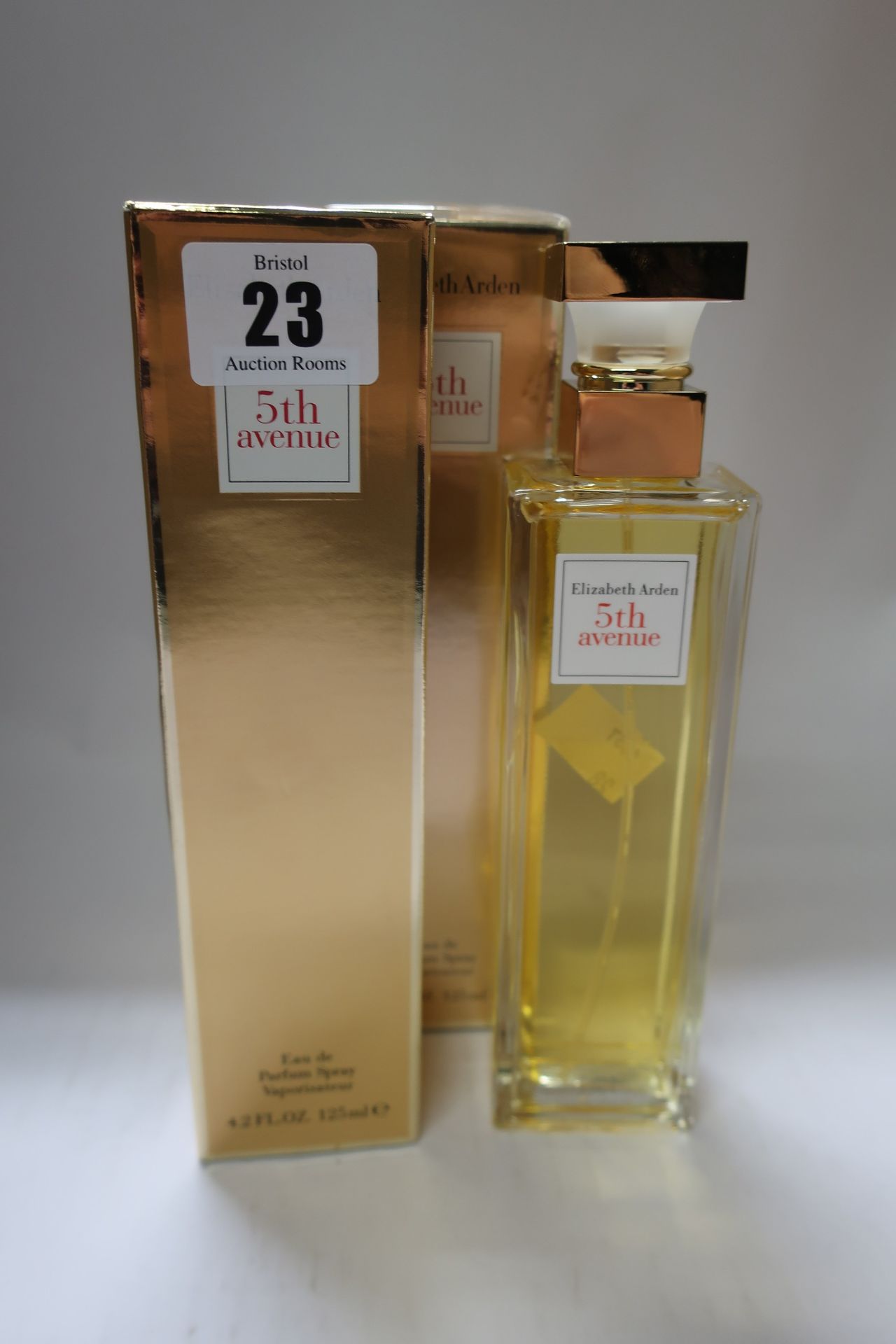 Three Elizabeth Arden 5th Avenue eau de parfum (3 x 125ml one unboxed).