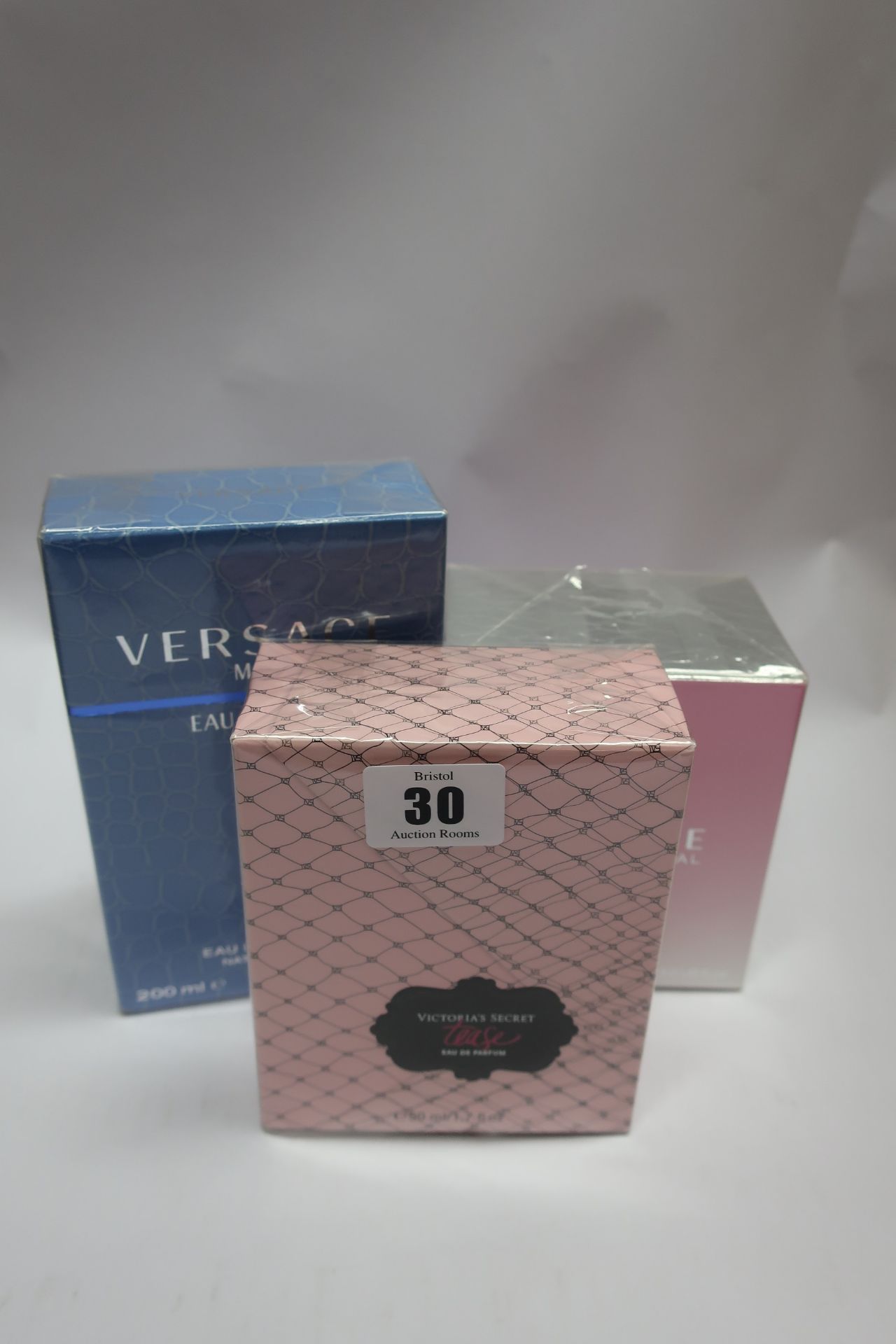 Versace Man eau de toilette (200ml), Versace Bright Crystal eau de toilette (90ml) and a Victoria'