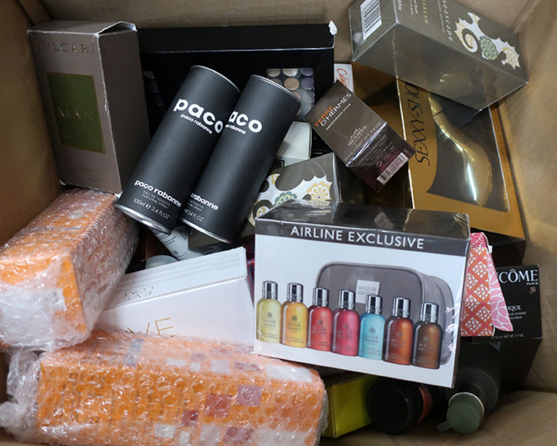 A box of luxury as new/used beauty products to include Hermes, Paco Rabanne, Molton Brown, - Image 4 of 4