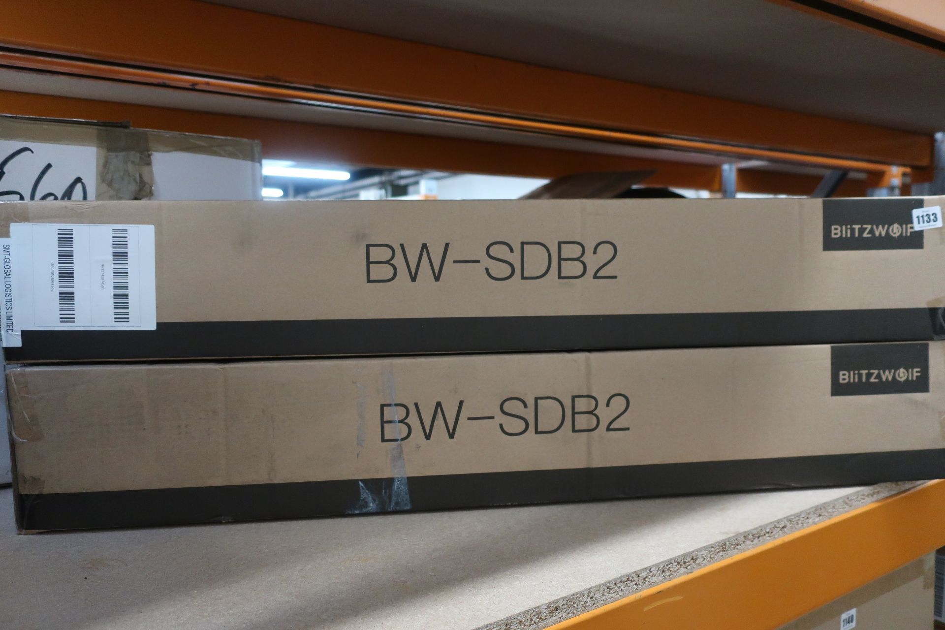 Two boxed as new Blitzwolf BW-SDB2 60W Smart Soundbars.