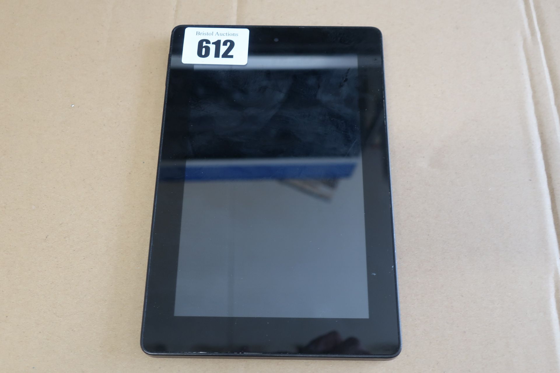 A pre-owned Amazon Kindle Fire HD 7 (4th Gen) 8GB Wi-Fi in Black.