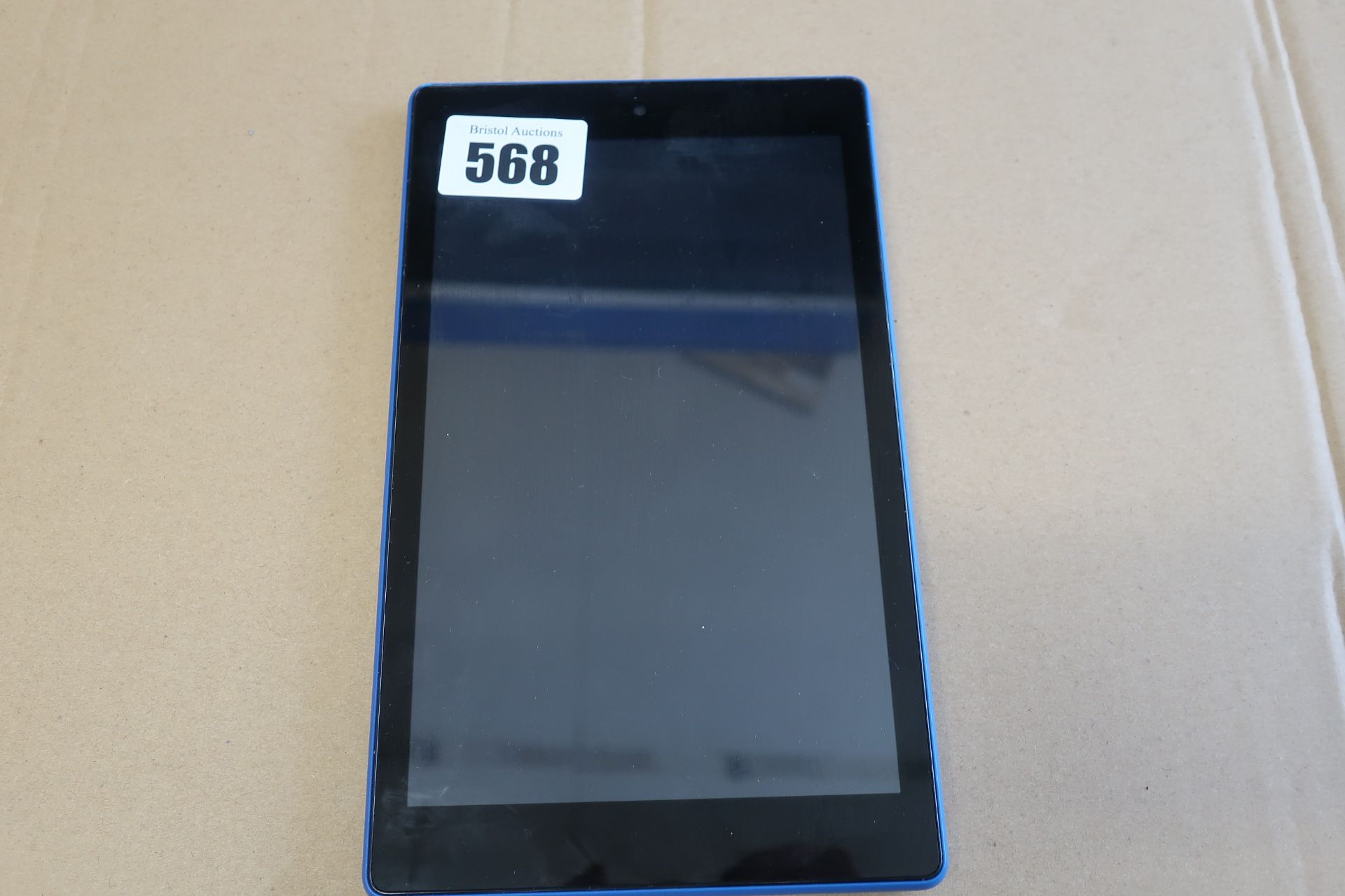 A pre-owned Amazon Fire HD 8 (7th Gen) 32GB Wi-Fi in Blue.