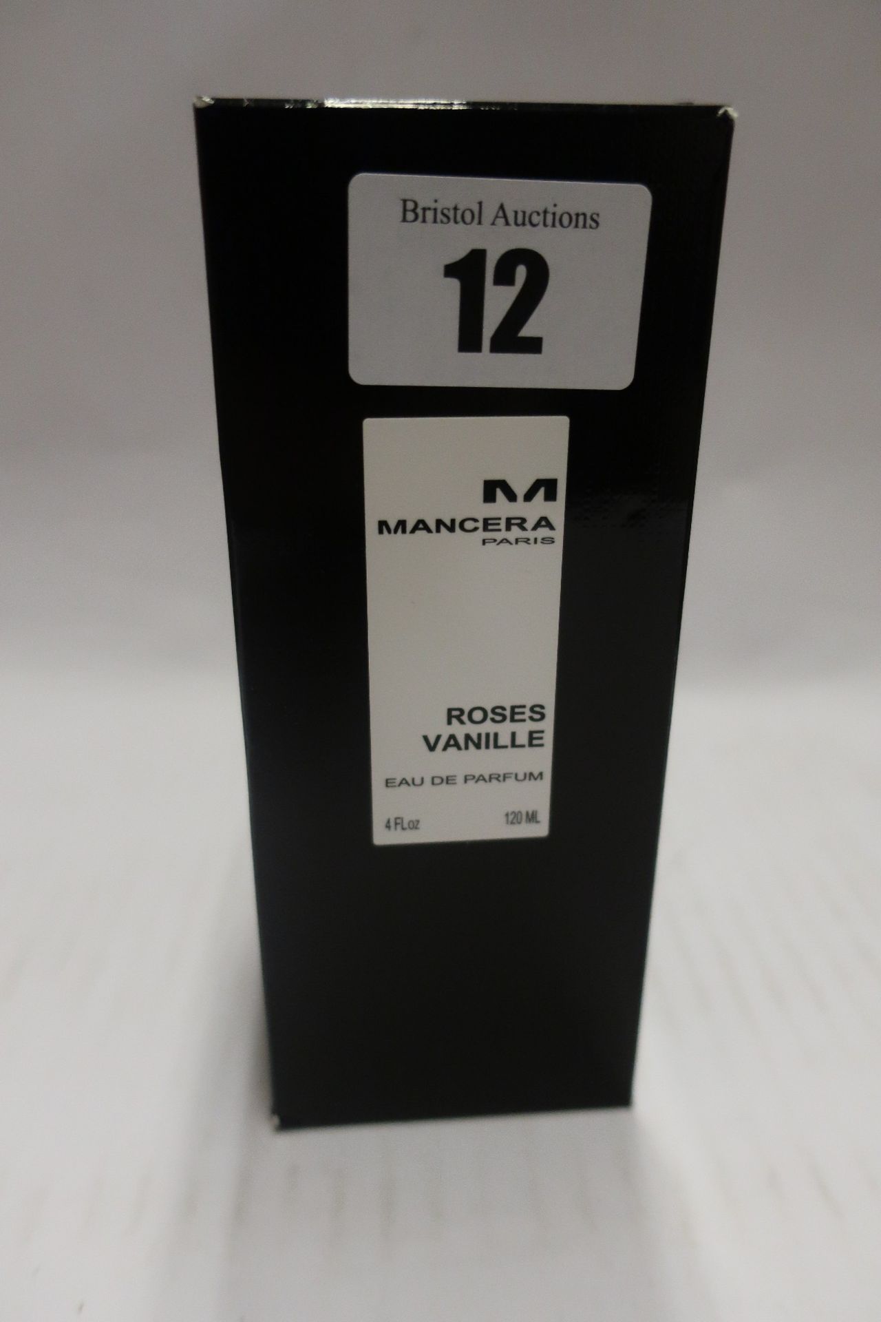 Two as new Mancera Roses Vanille eau de parfum (120ml).