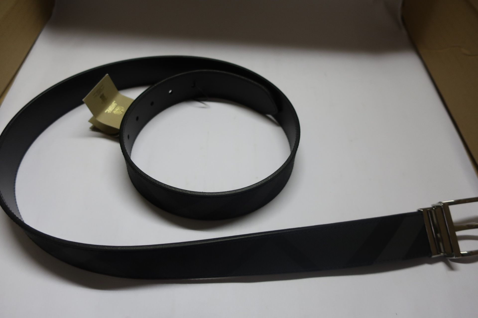 An as new Burberry belt with box and receipt (RRP £225). - Image 4 of 4