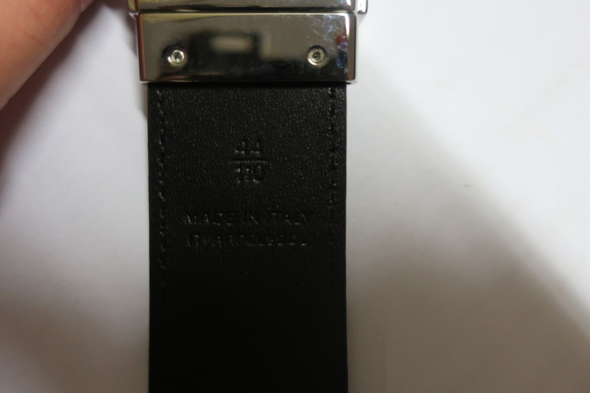 An as new Burberry belt with box and receipt (RRP £225). - Image 3 of 4