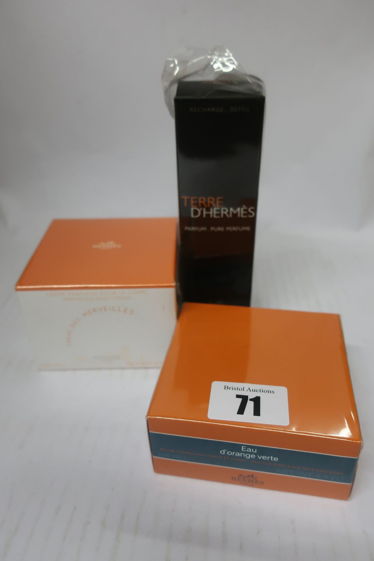 Hermes creme parfum pour le corps marvellous body cream (200ml), Hermes eau de orange verte