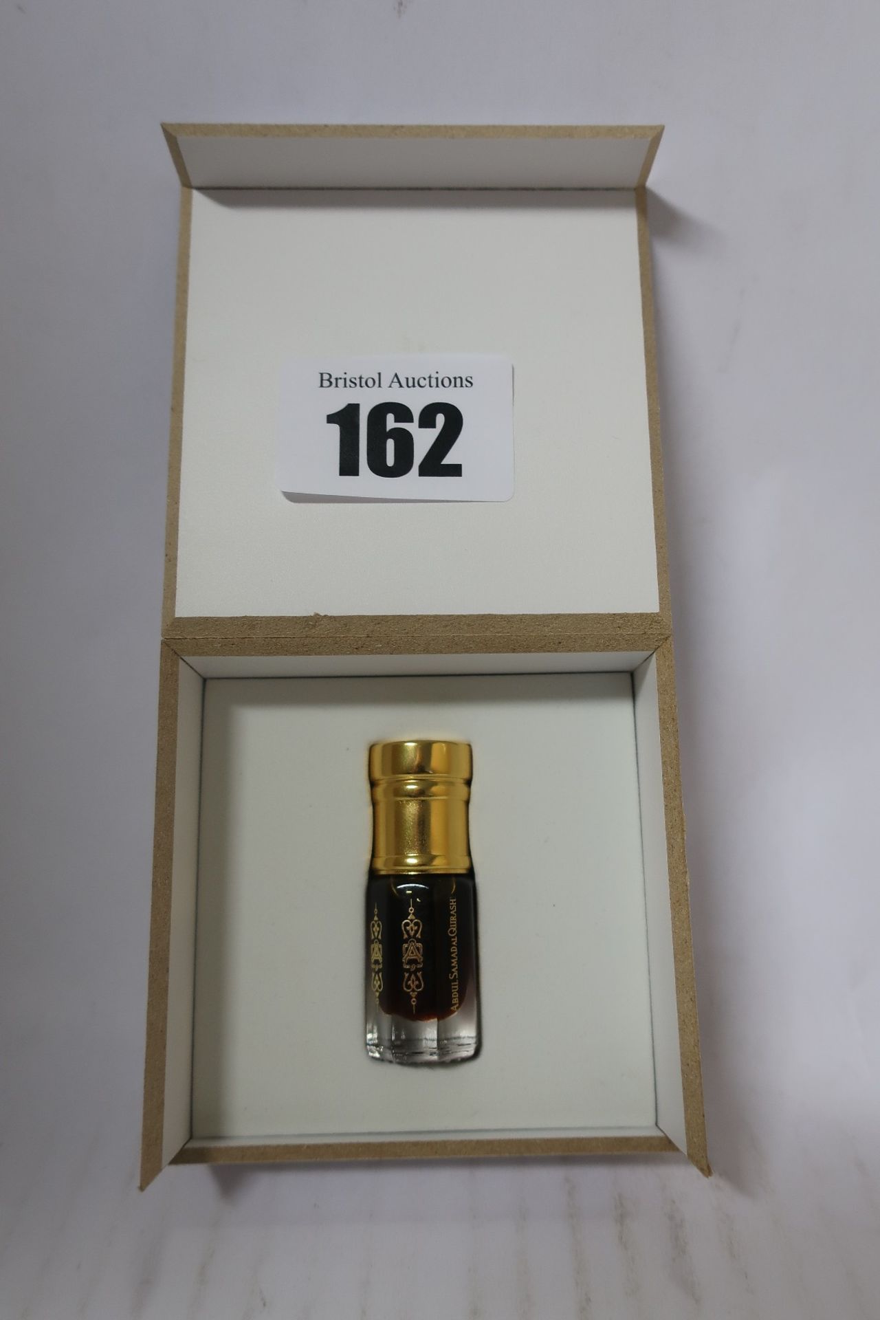 A boxed Abdul Samad Al Qurashi oud perfume oil (3ml).