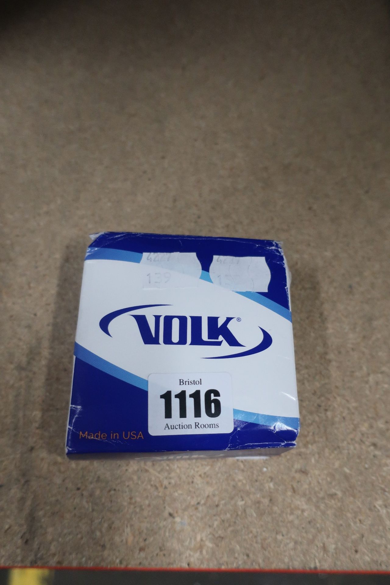 A boxed as new Volk Optical Super Quad 160 lense with extreme wide field examination and used for