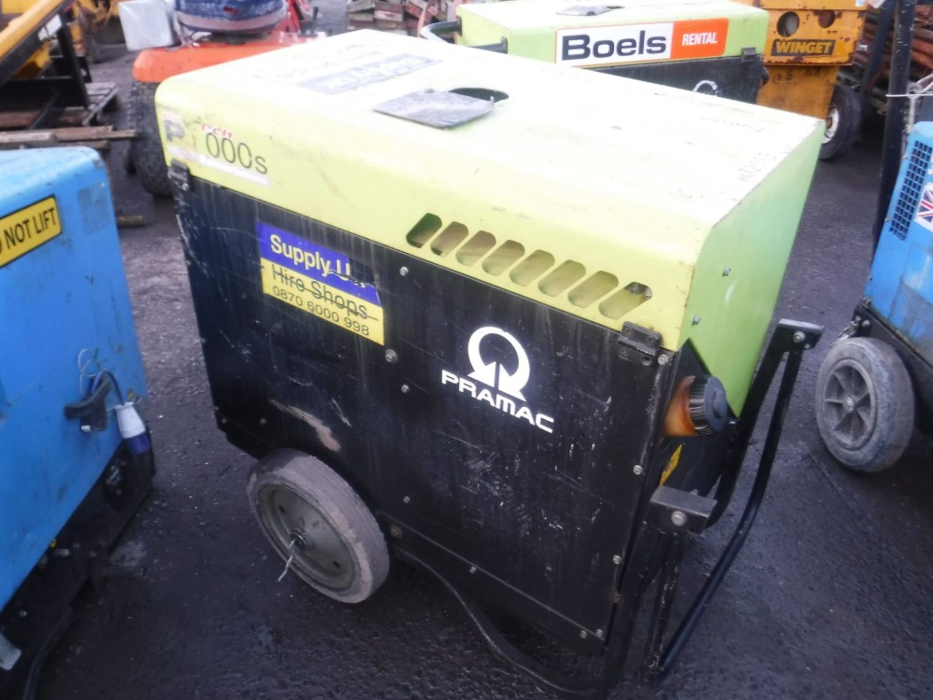 PRAMAC P6000S GENERATOR, 2409 HOURS (H32095) [+ VAT]