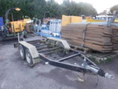 TWIN AXLE 2.7 TON TRAILER CHASSIS (39621) [+ VAT]