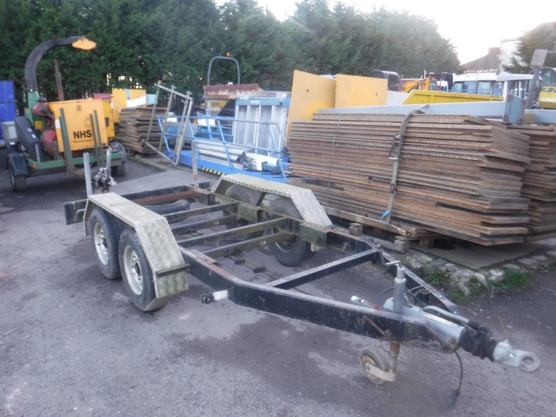 TWIN AXLE 2.7 TON TRAILER CHASSIS (39621) [+ VAT]