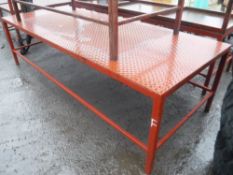 LARGE STEEL WELDING TABLE (F) [NO VAT]