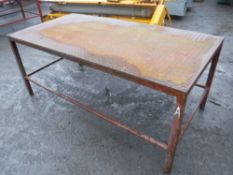 SMALL STEEL WELDING TABLE (A) [NO VAT]