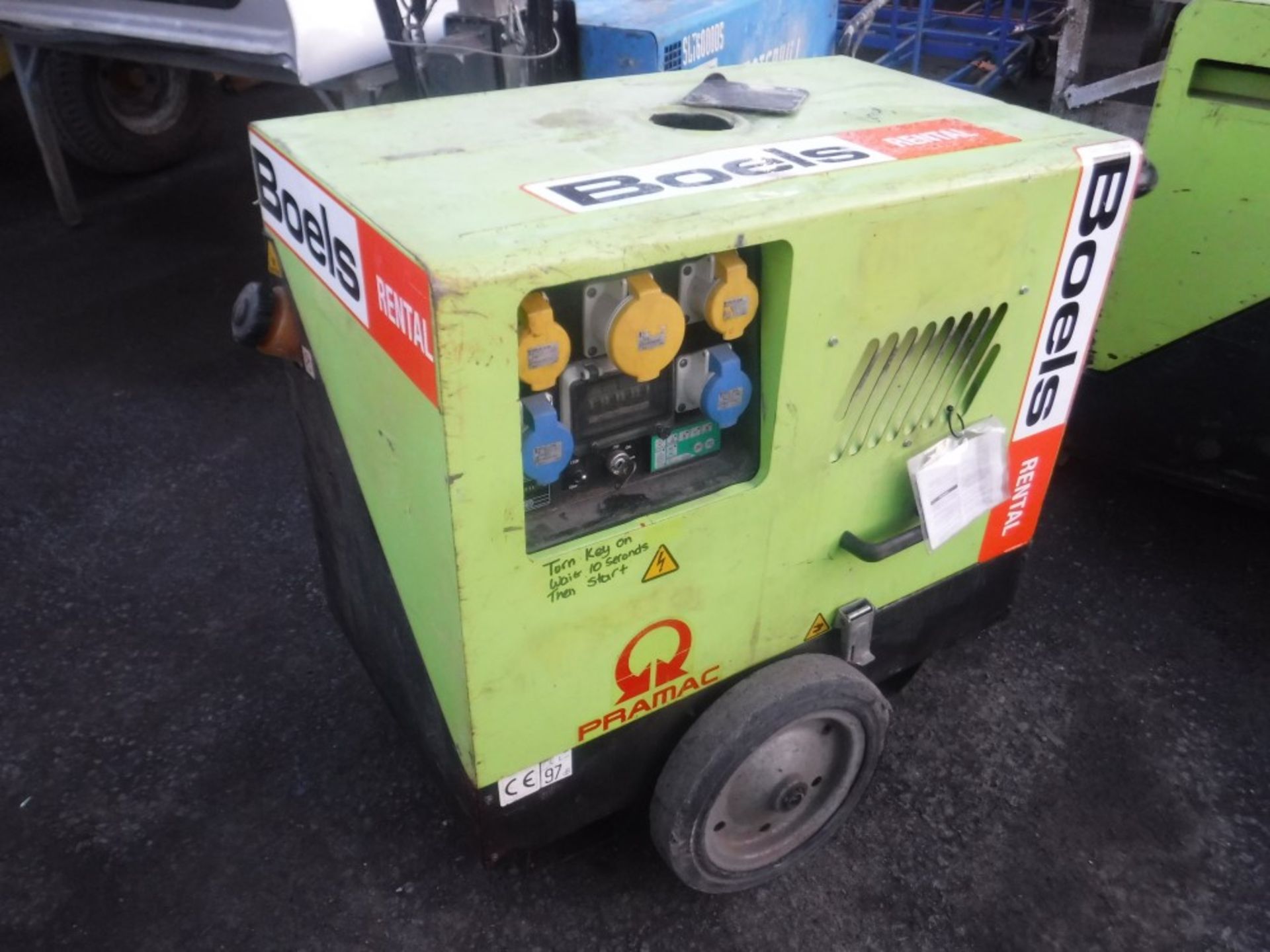 PRAMAC P6000S GENERATOR, 3035 HOURS (H34811) [+ VAT] - Image 2 of 2