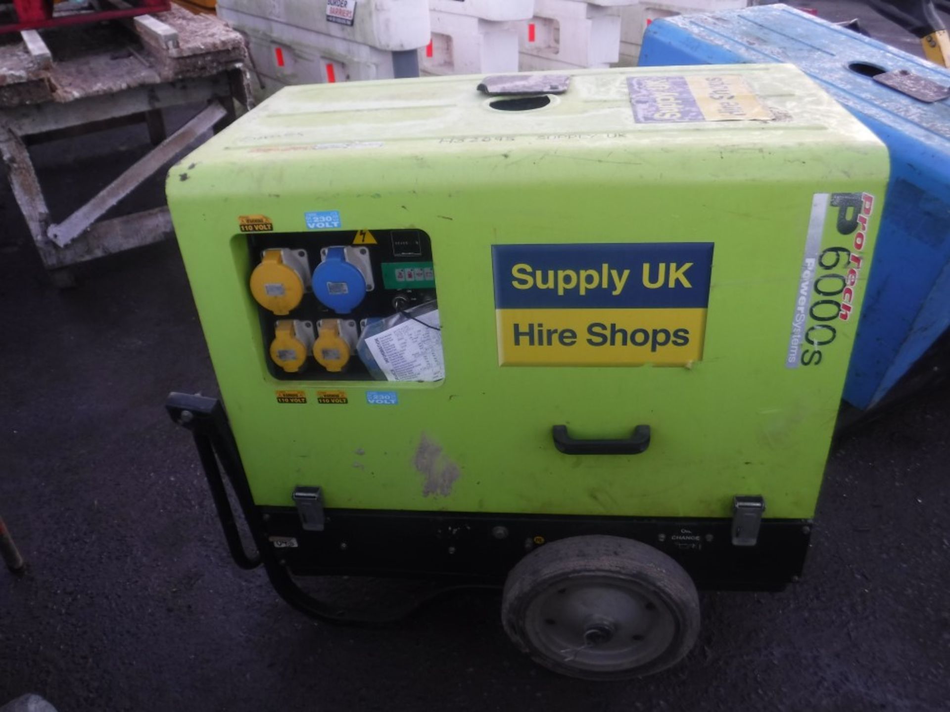 PRAMAC P6000S GENERATOR, 2409 HOURS (H32095) [+ VAT] - Bild 2 aus 2