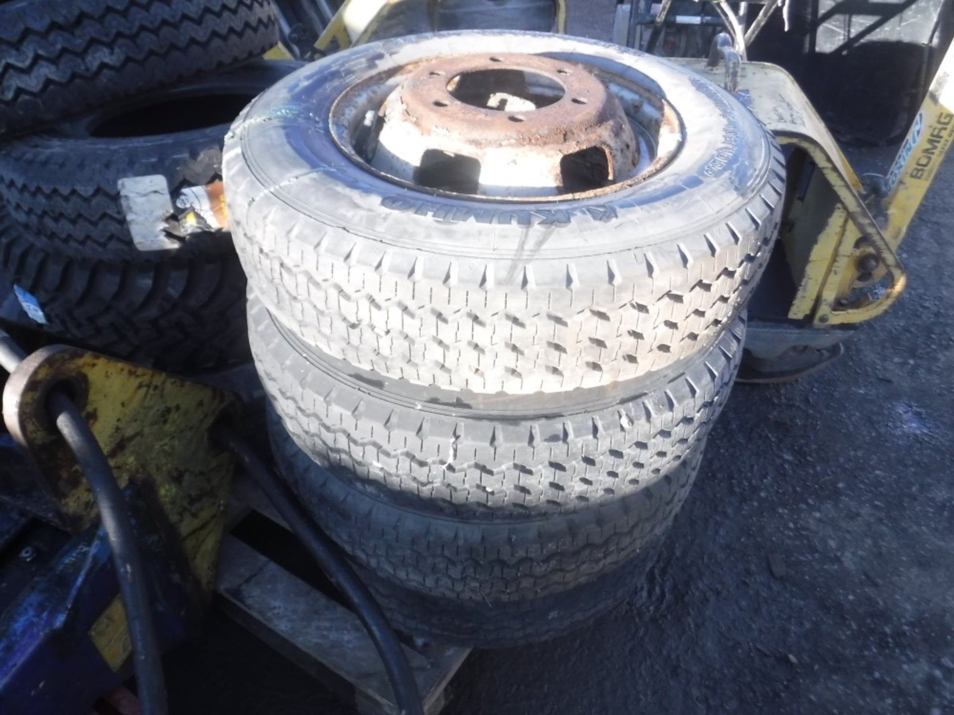 4 TRANSIT TYRES [NO VAT]