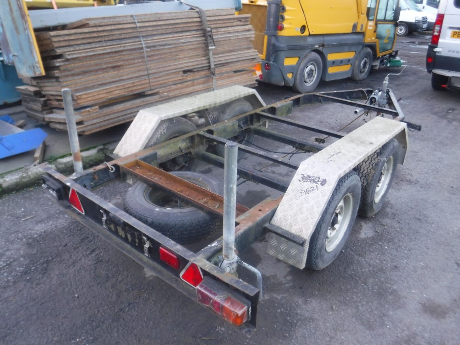 TWIN AXLE 2.7 TON TRAILER CHASSIS (39621) [+ VAT] - Image 4 of 4