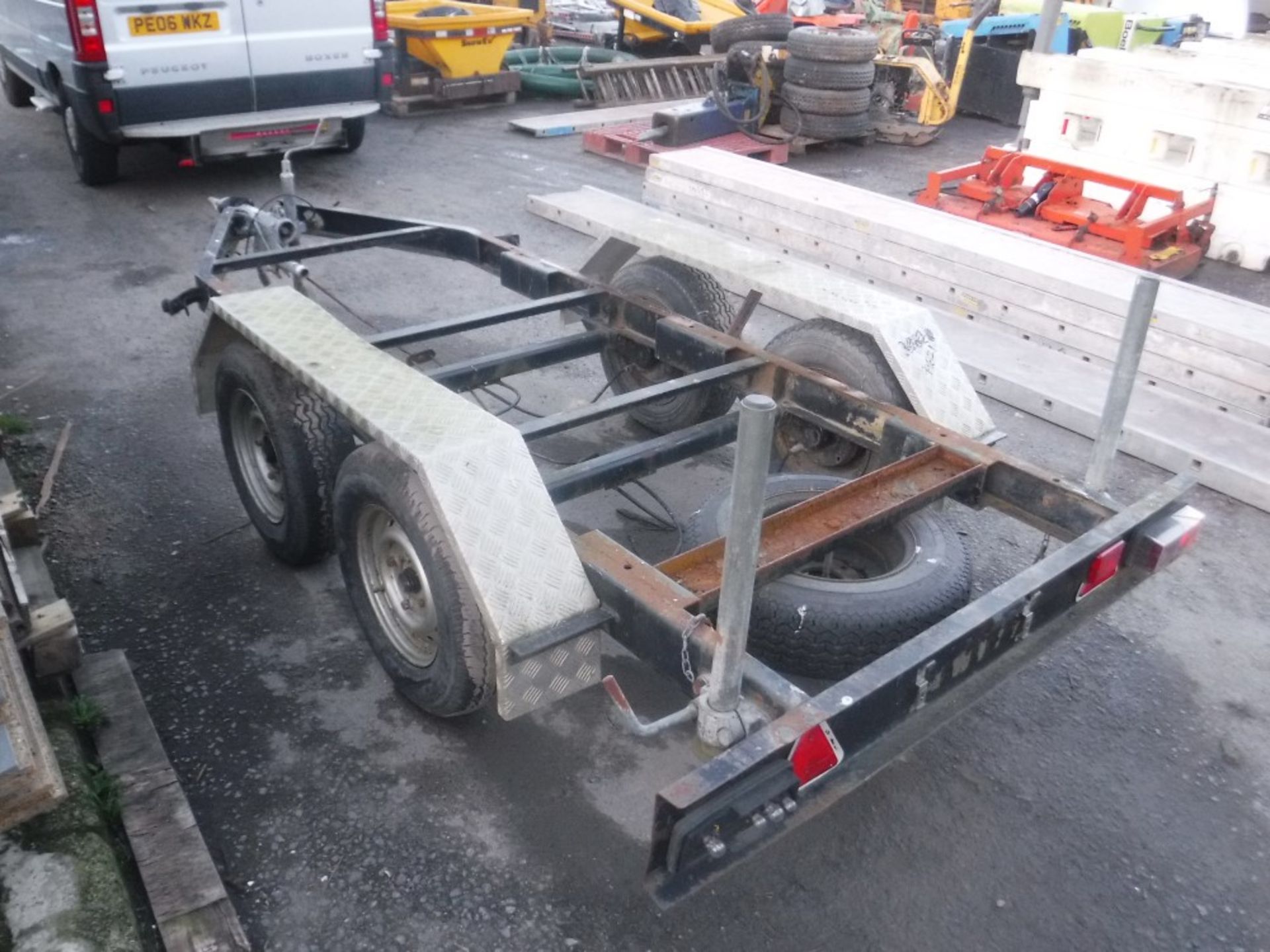 TWIN AXLE 2.7 TON TRAILER CHASSIS (39621) [+ VAT] - Bild 3 aus 4