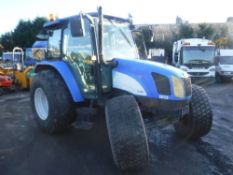 05 reg FORD NEW HOLLAND TL100A TRACTOR (DIRECT COUNCIL) 1ST REG 04/05, 11208 HOURS, V5 HERE, 1