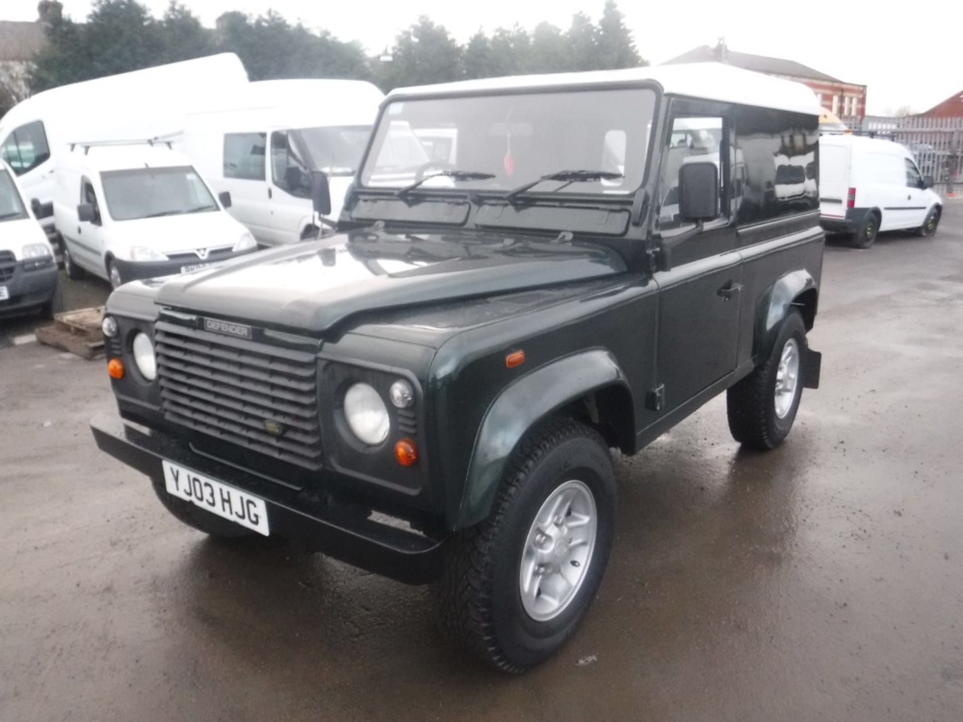 03 reg LAND ROVER 90 DEFENDER, 1ST REG 06/03, TEST 05/19, 49264M WARRANTED, V5 HERE, 2 FORMER - Bild 2 aus 6